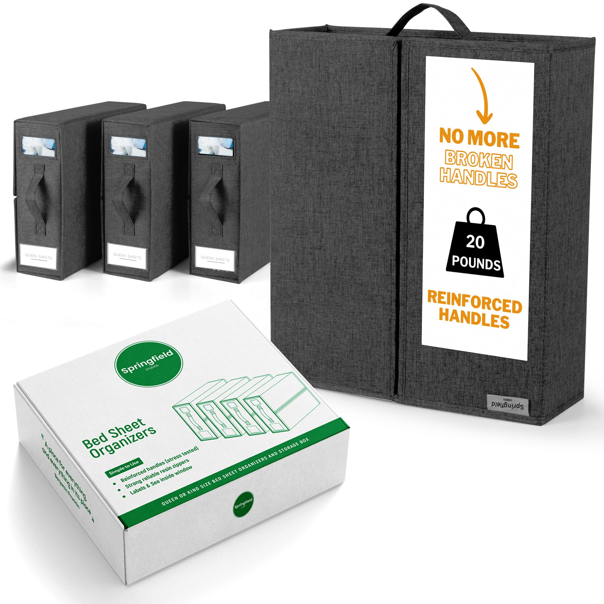 Bed Sheet Organizers and Storage, Linen Closet Organizers and Storage