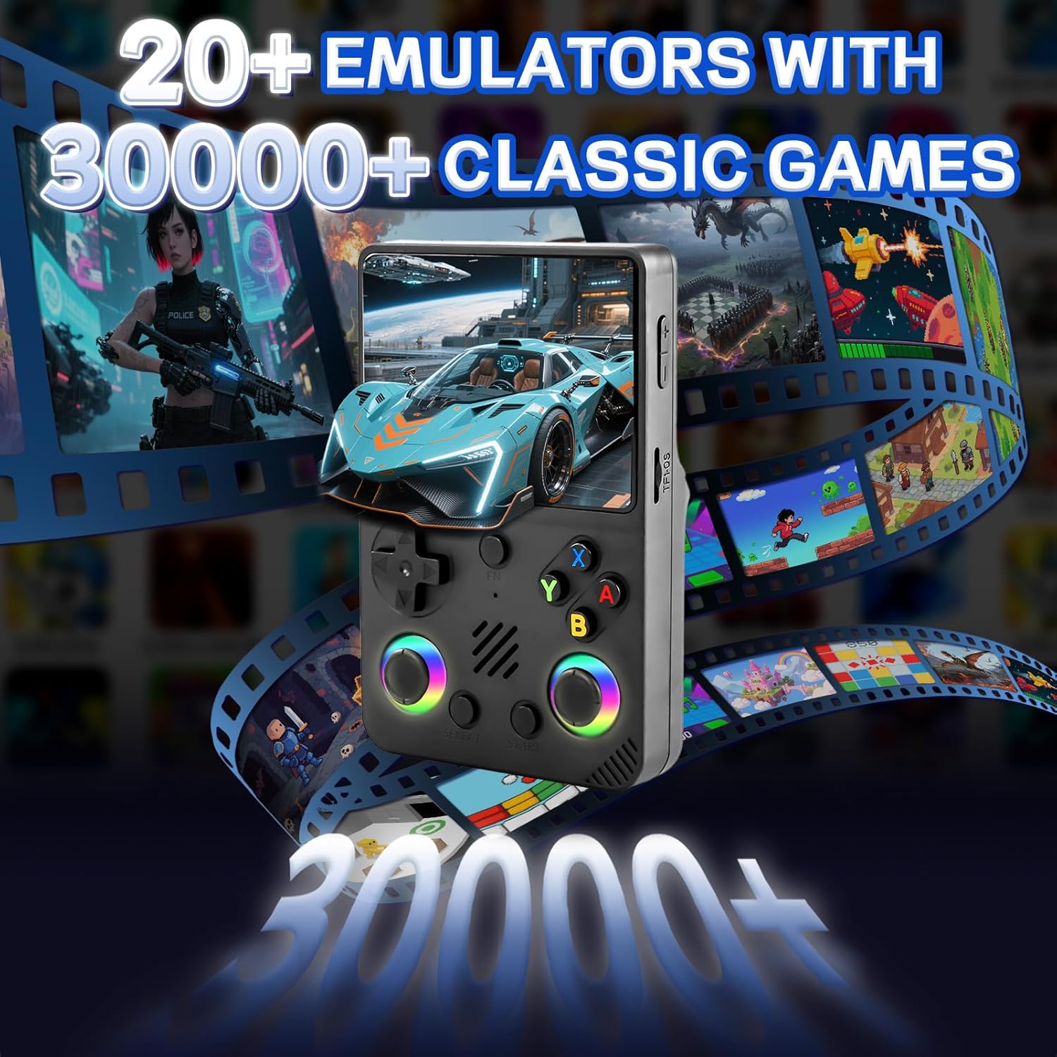 Unlock Nostalgia: RG36PRO Retro Handheld Game Console Review