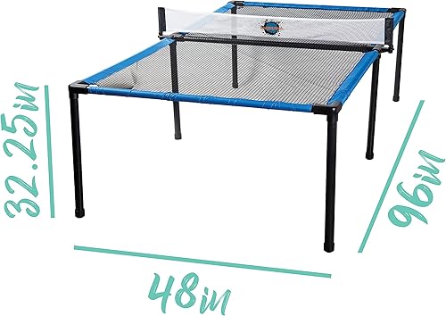 Miniatura 2 de Franklin Sports Spyder Pong Tennis - Table Tennis Volleyball and 4-Square Outdoor Game - Indoor or Outdoor Game for Kids