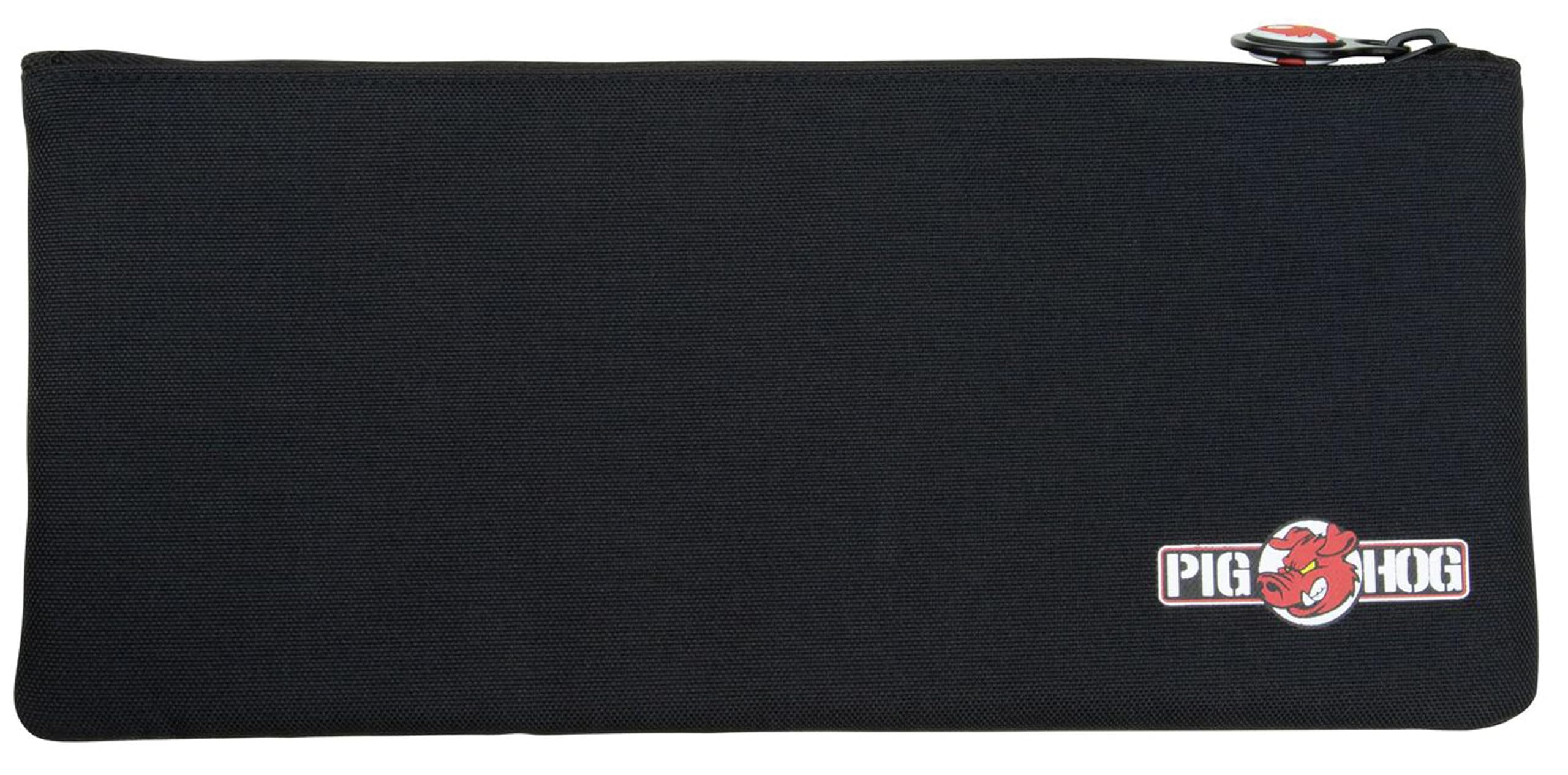 Pig Hog Phmpouch Custodia Per Microfono Resistente 600D Esterno Morbido Rivestimento In Velluto Extra Grasso Imbottitura 5 Mm Cerniera Resistente-image