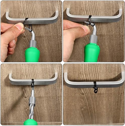 Miniatura 6 de 2 piezas de alambre automático para atar barras de refuerzo, herramienta de torsión de alambre de alambre, herramienta de torsión de alambre de