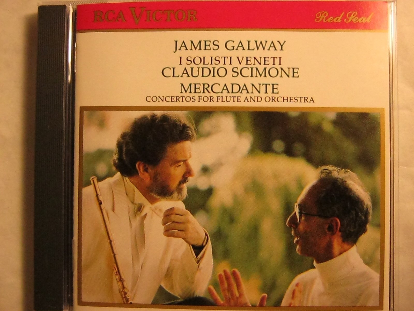 Concertos for Flute & Orchestra [Audio CD] Mercadante; Galway and Scimone