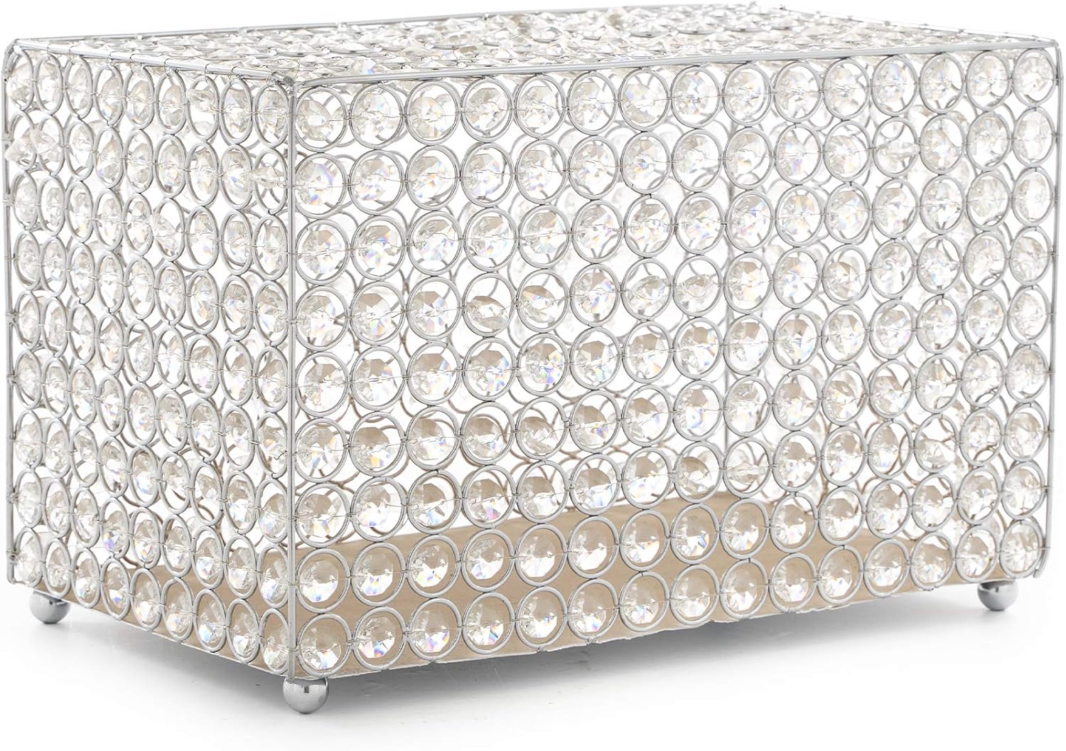 Simply Elegant Crystal Money Box Luxurious Crystallized Box