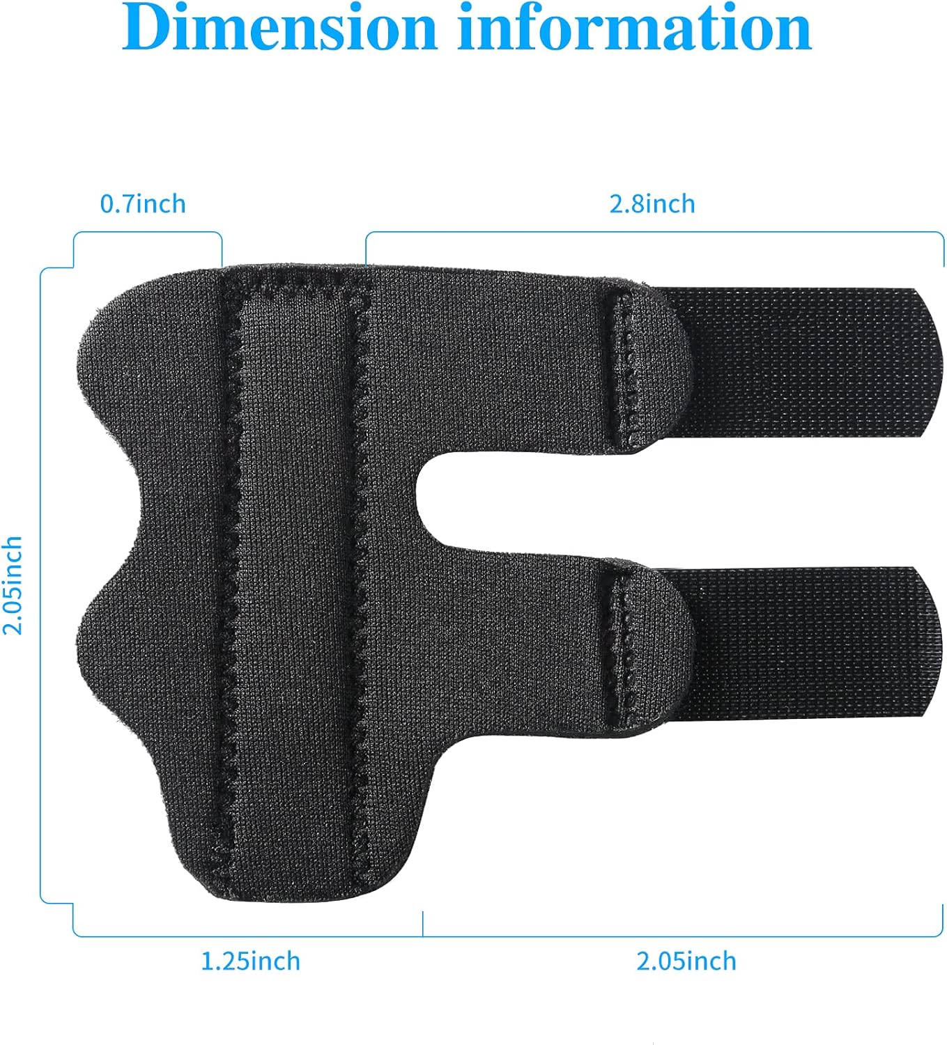 Finger Splints Trigger for Straightening (2 pack）,Finger Brace for Straightening or Support for Fingers, Suitable for Index, Middle, Ring Finger,Tendon Release & Pain Relief : Health & Household