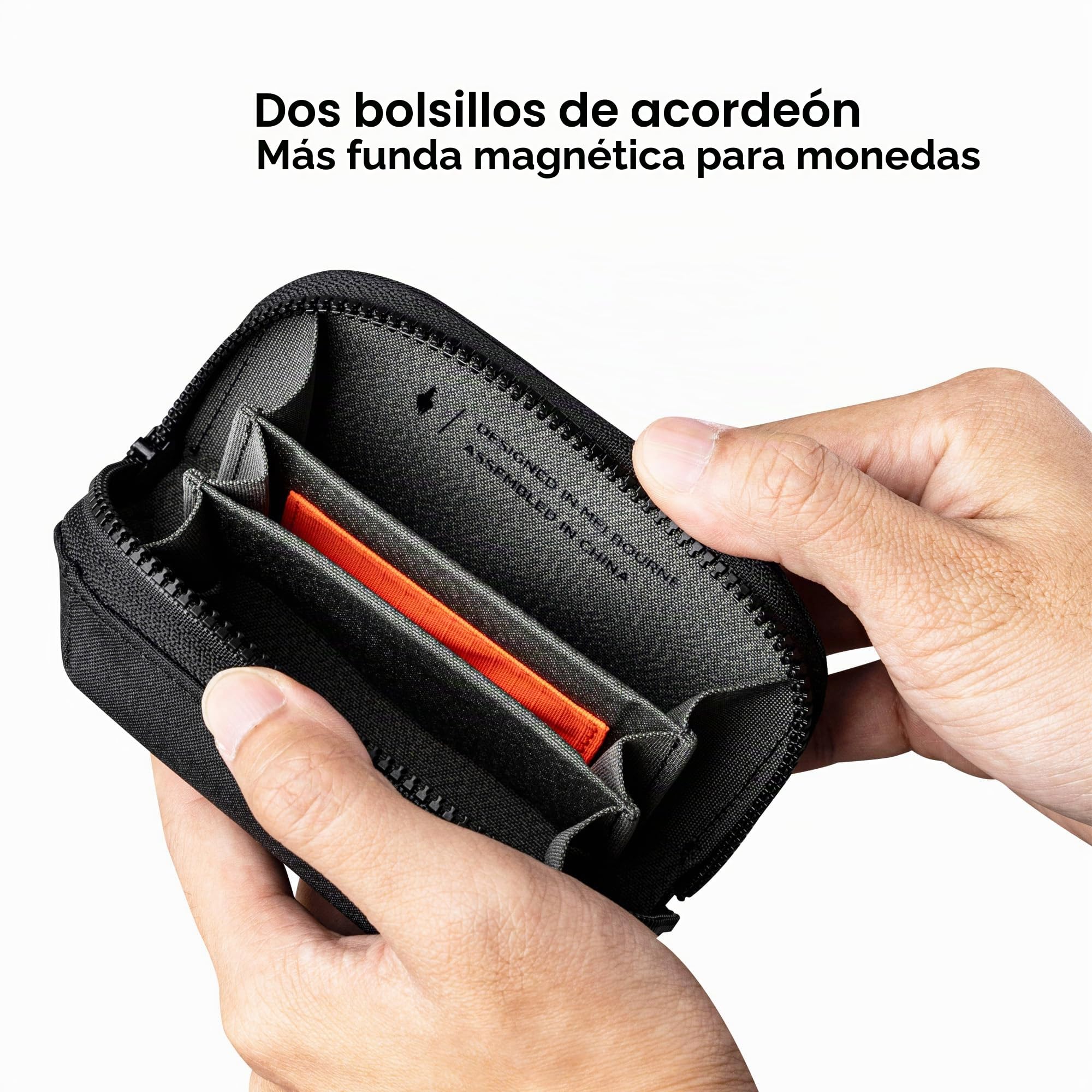 ALPAKA HUB Zip Pocket – Cartera con Cremallera