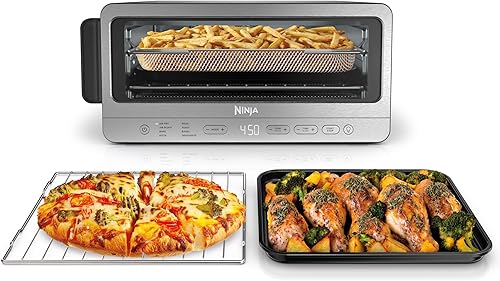 Ninja flip up and away toaster oven air fryer combo stainless steel