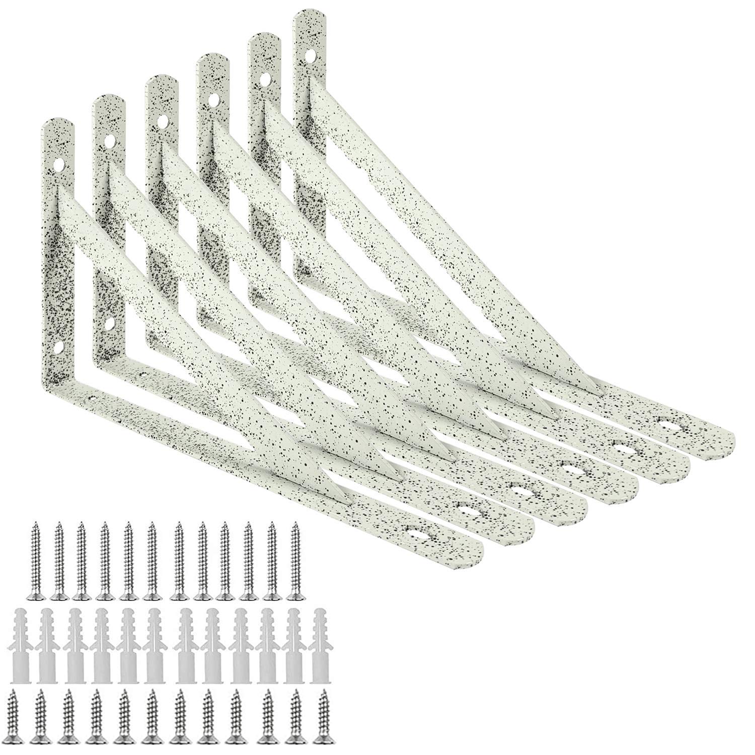 Buy ORIGA Heavy Duty Shelf Brackets,7.8 x 4.7 Inch Floating Shelves