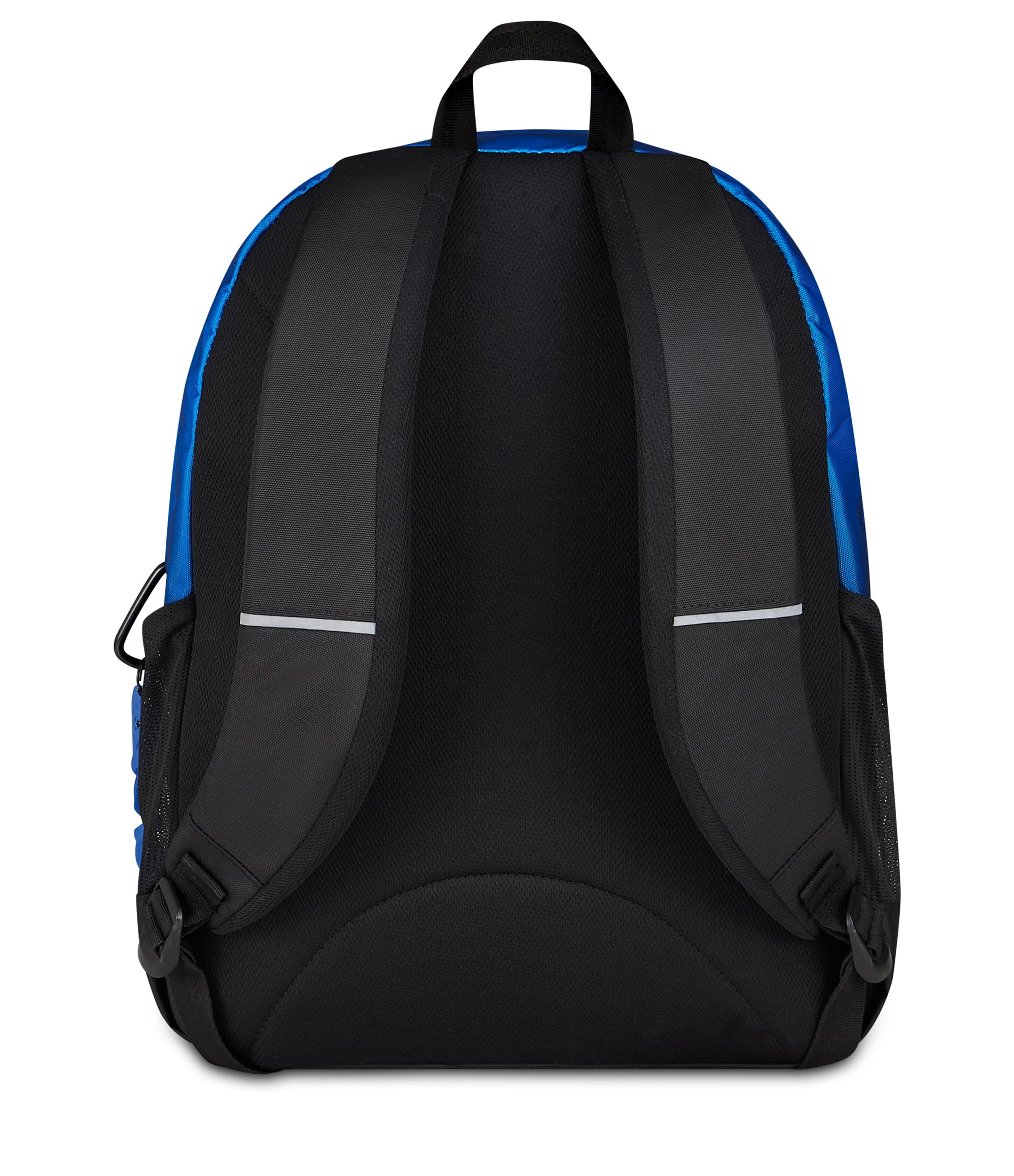 Seven Zaino Scuola SHADE TECH, Doppio Scomparto, Blu, 29 L, Tasca frontale con zip, Tasca laterale portaborraccia, Scomparto Interno porta pc, Scuola media e superiore, Bambini, Ragazzi