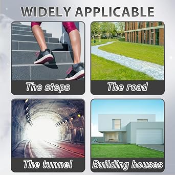Fabbay 4 Pack 8.8 LB Fiberglass for Concrete Cement Fiber Additive, Mortar Anti Seepage Reinforcement Glass Chopped Strand for Garden Wall Build Anti Cracking White Concrete Mix, 3/4, 19 mm (8.8 lb)