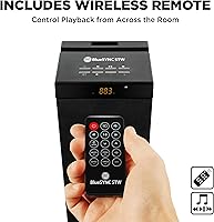 Vista 9 de GOgroove Altavoz de Torre Bluetooth con Subwoofer Integrado - Altavoz Doméstico de Pie con Graves Potentes y Controladores Duales, Potencia Máxima