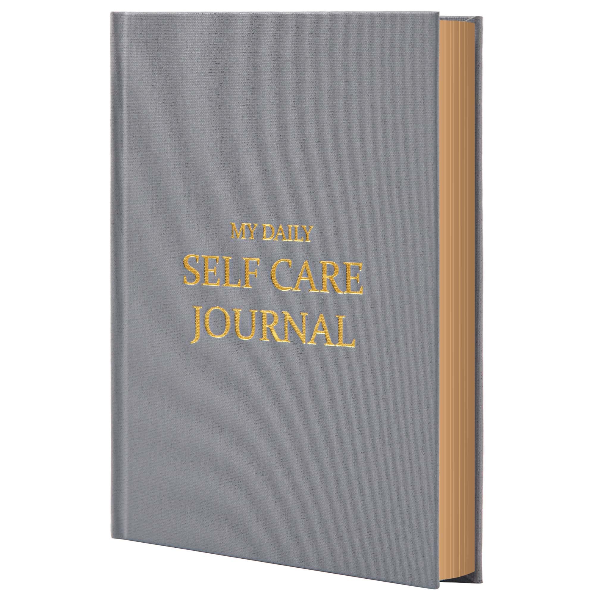 MGGAO Self-Care Journal Book, Gratitude Journal, Happiness A5 Notebook Fabric Book Planner, A Daily Diary for Women with Guided Self Reflection