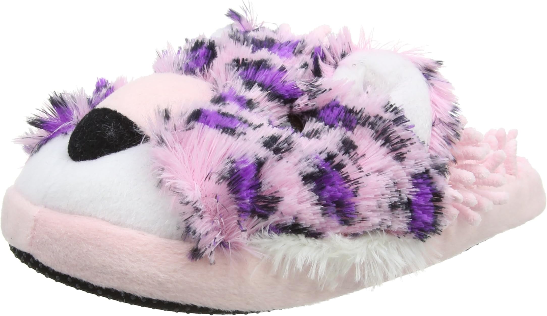Aroma Home Shoes Women's Leopardfuzzy Slippers, Pink (Pink), M UK