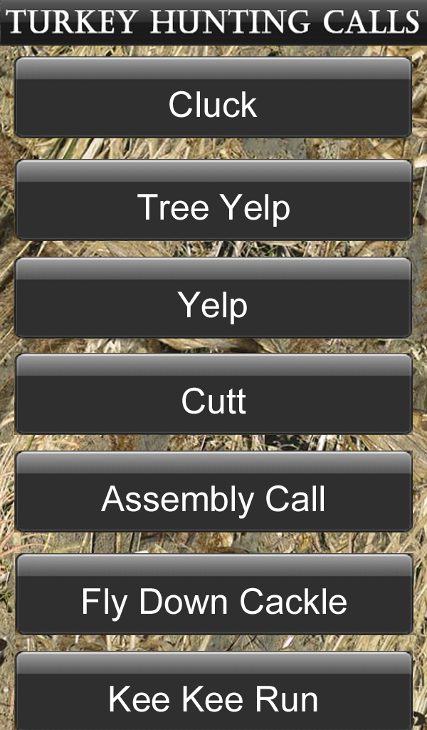 Turkey Hunting Calls App on Amazon Appstore