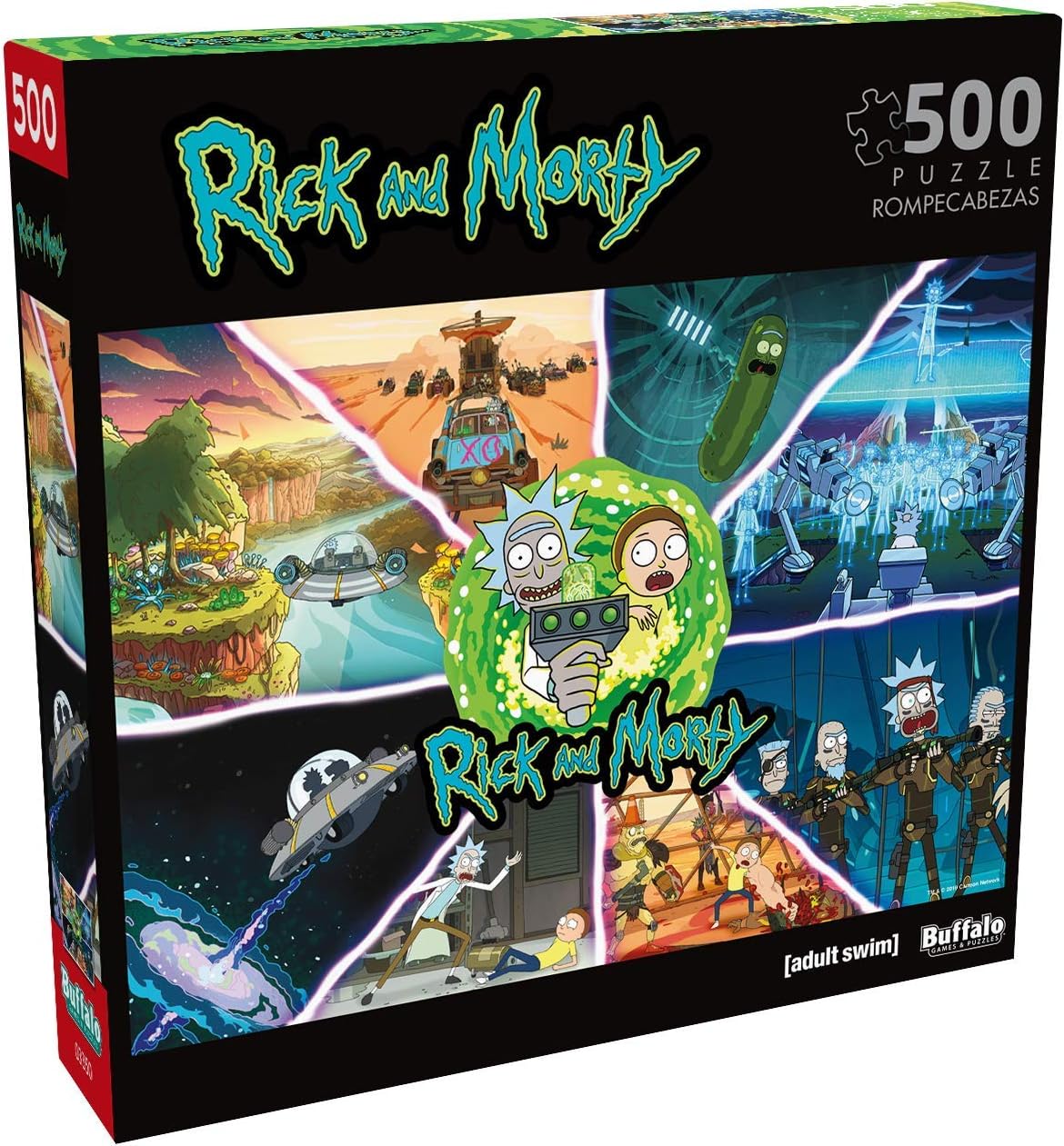 Buffalo Games - Get Schwifty - 500 Piece Jigsaw Puzzle