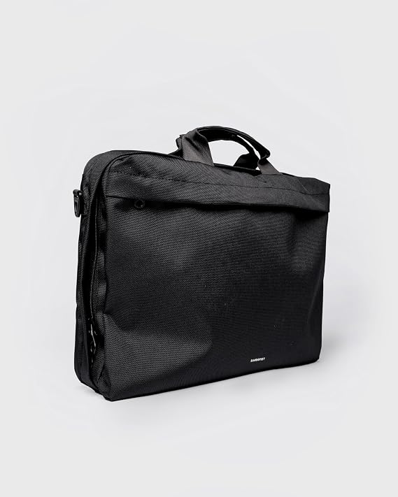 Sandqvist Men's Go Briefcase, Black, one_size