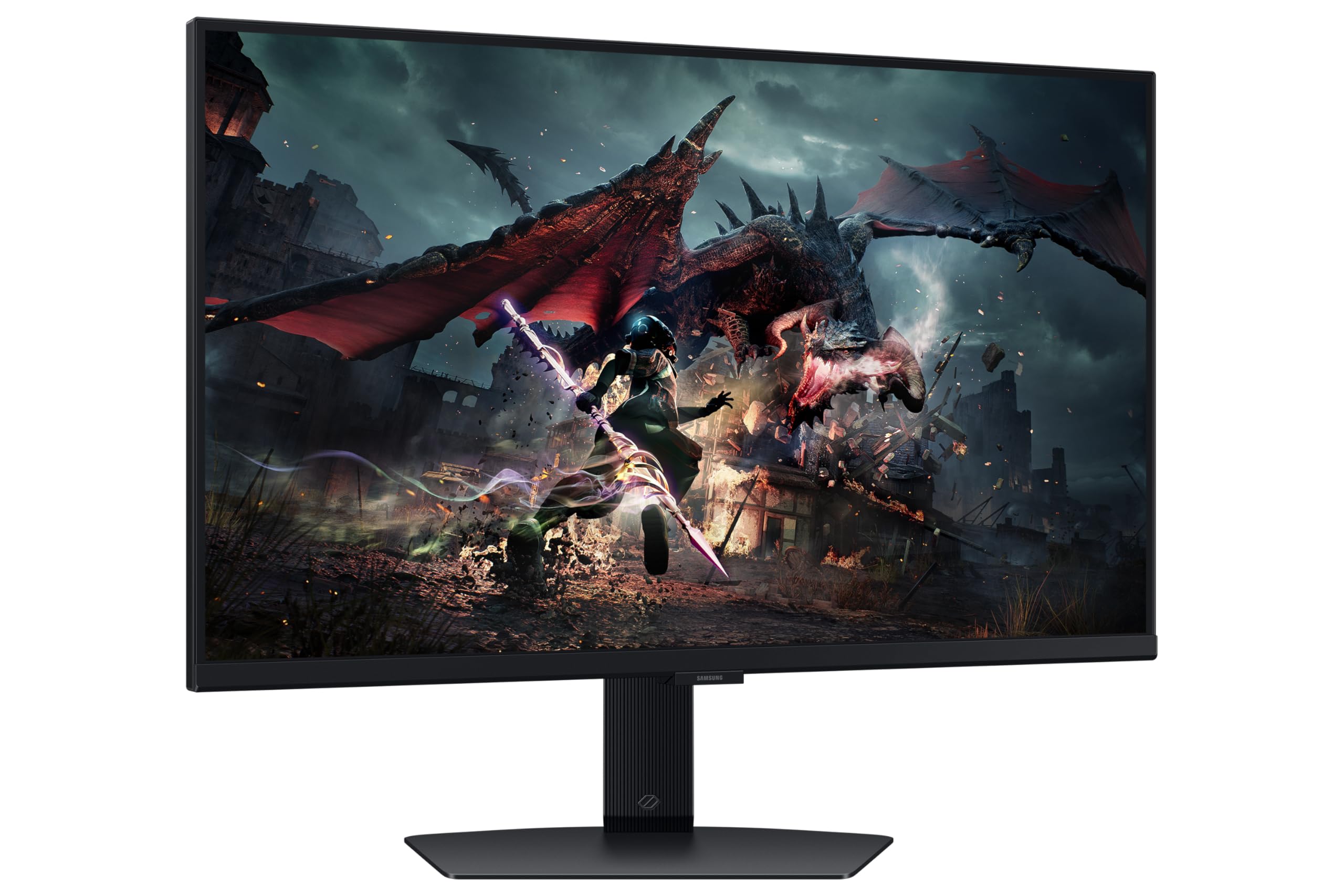 Samsung Odyssey G5 S32CG510EU G51C Series LED-Monitor Gaming 80 cm 32" 2560 x 1440 QHD @ 165 Hz VA 300 cd/m² 3000:1 HDR10 1 ms 2xHDMI DisplayPort Schwarz