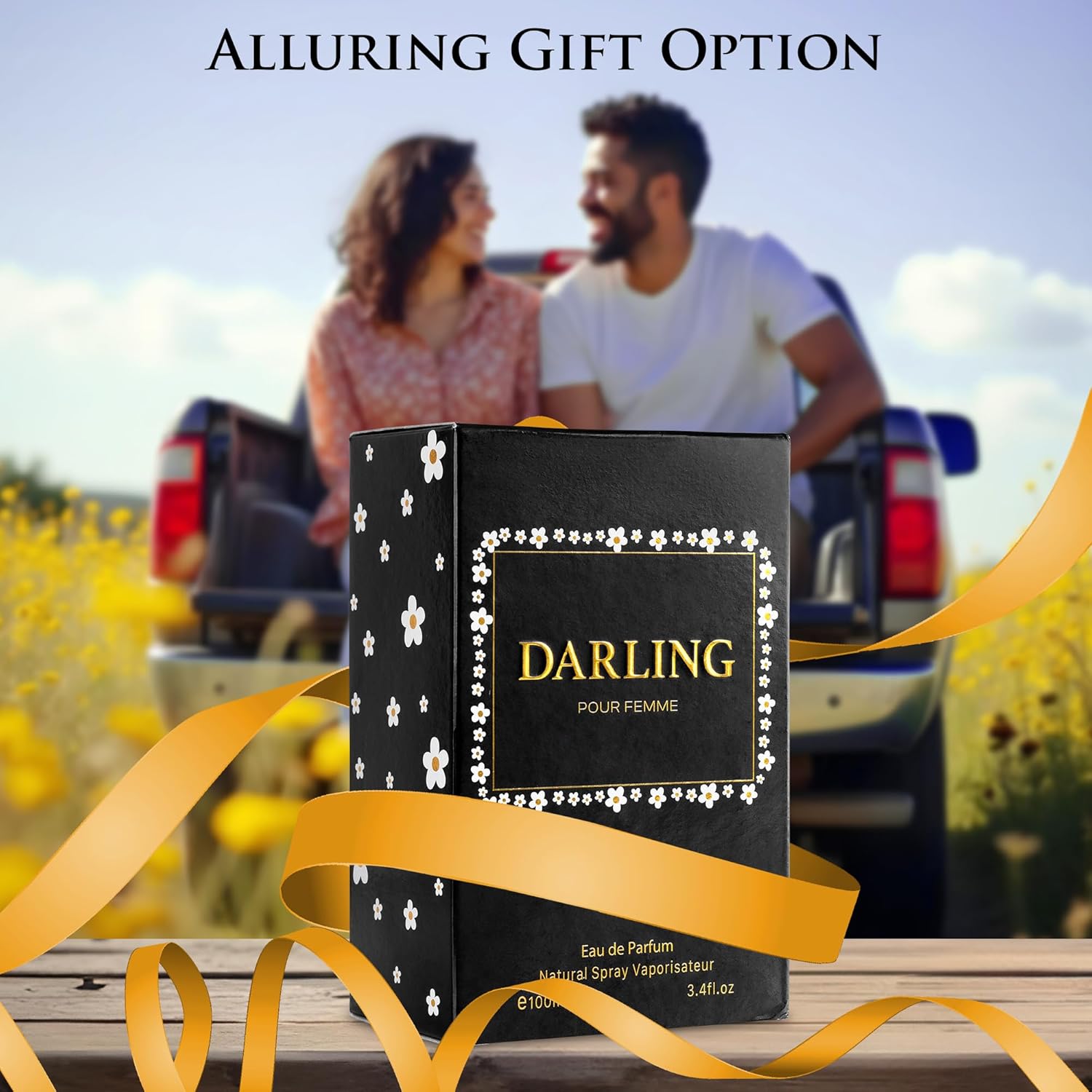 Darling for Women Eau De Parfum- Floral & Woody Fragrance - Top Notes of Gardenia, Violet Petals & Jasmine - Powdery Soft Dry Down of White Woods, Vanilla & Musk as Base - Elegant 100ml Bottle - Image 7