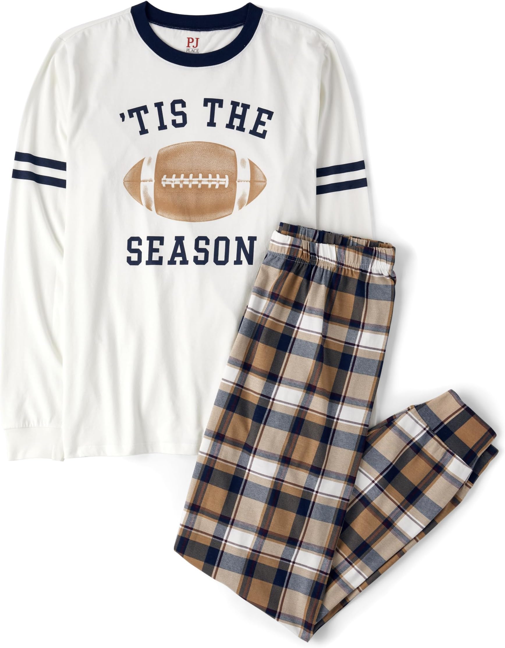 Baby Family Matching, Football Pajama Sets, Cotton