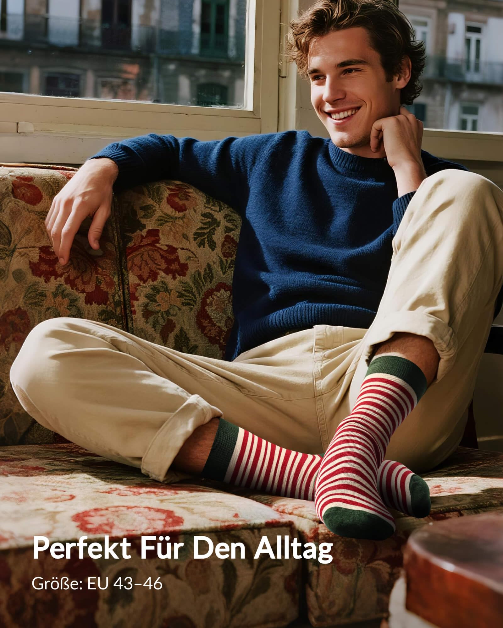 Moyel Adventskalender 2026 Socken Herren 24 Paar Lustig