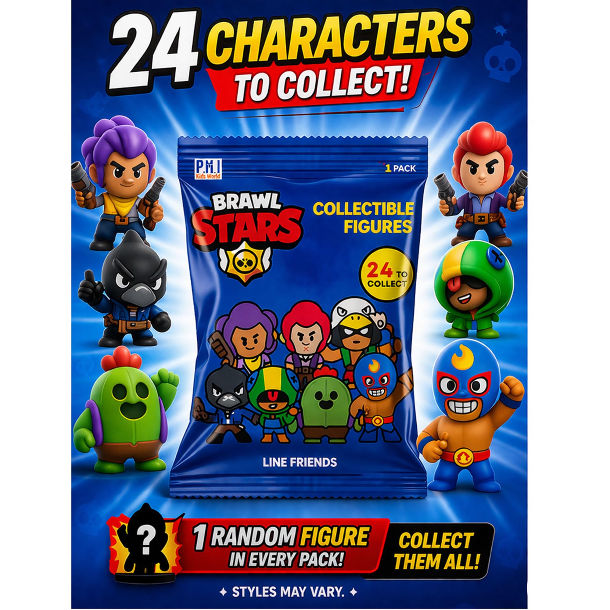 Amazon.co.jp: Brawl Stars P.M.I ブラインドバッグ コレクター
