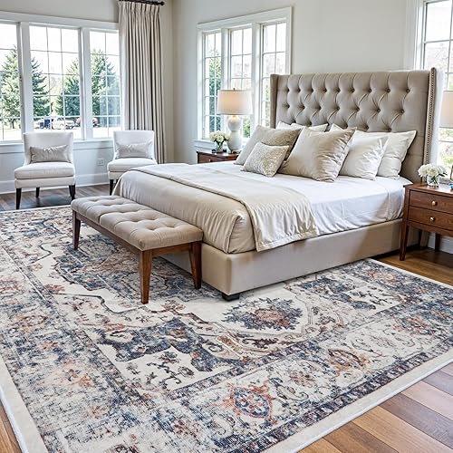 Miniatura 772 de Alfombra lavable para pasillo y de cocina, alfombra de entrada, vintage, suave para el suelo, alfombra antideslizante para interiores, para baño