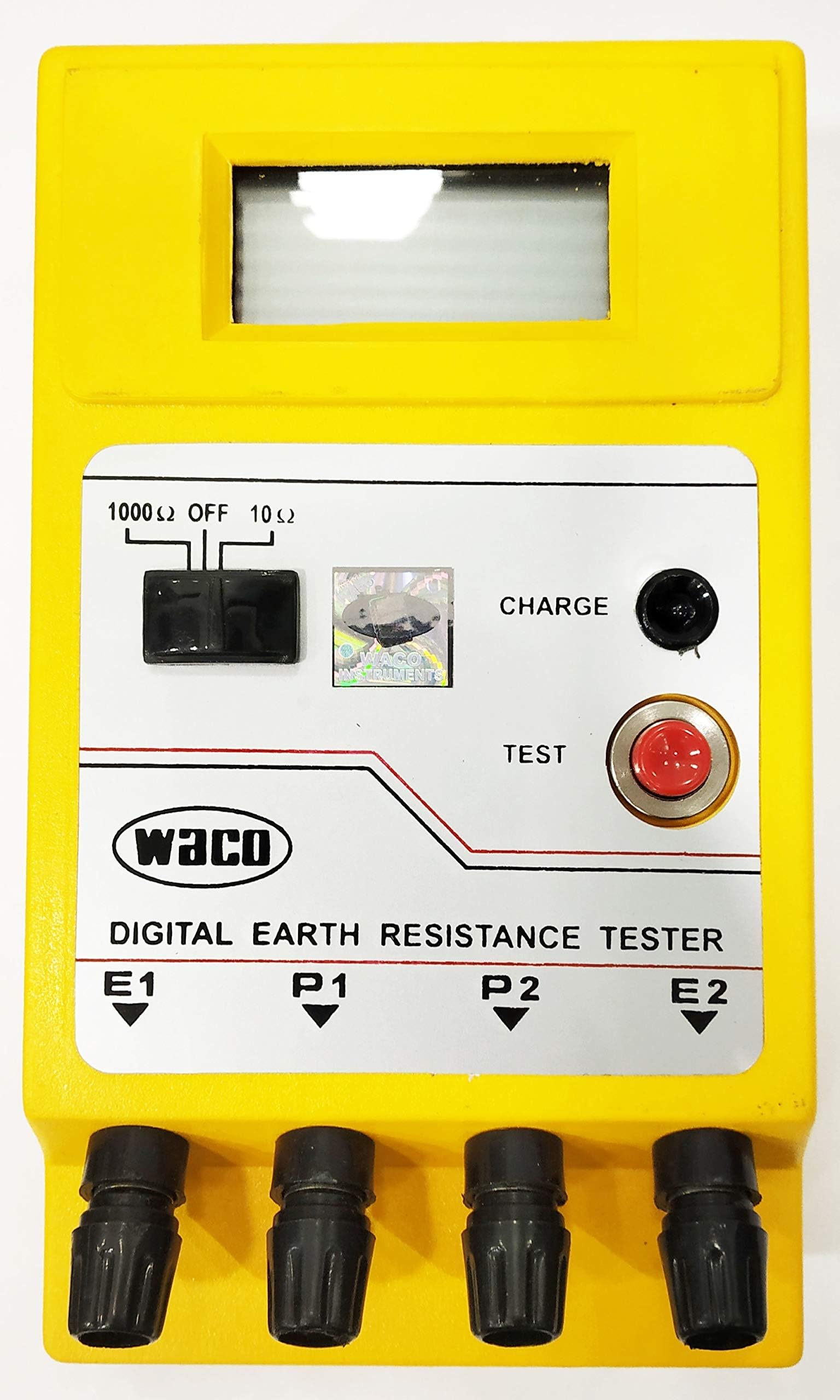 WACO® DIGITAL EARTH TESTER WITH CALIBRATION CERTIFICATE FROM WACO®