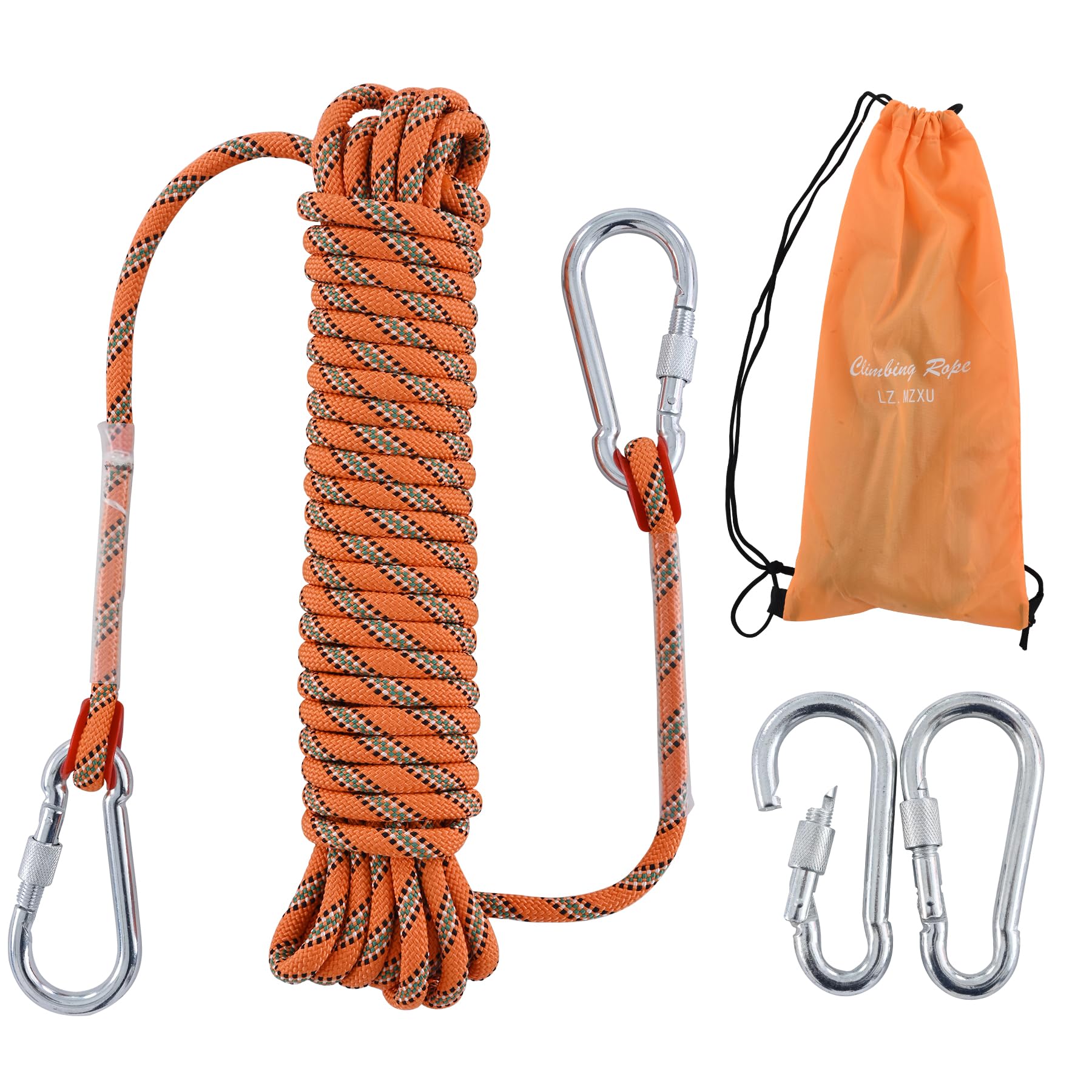 Cuerda para acampada y barcos de 8 mm de grosor con cabo de remolque de 10 metros