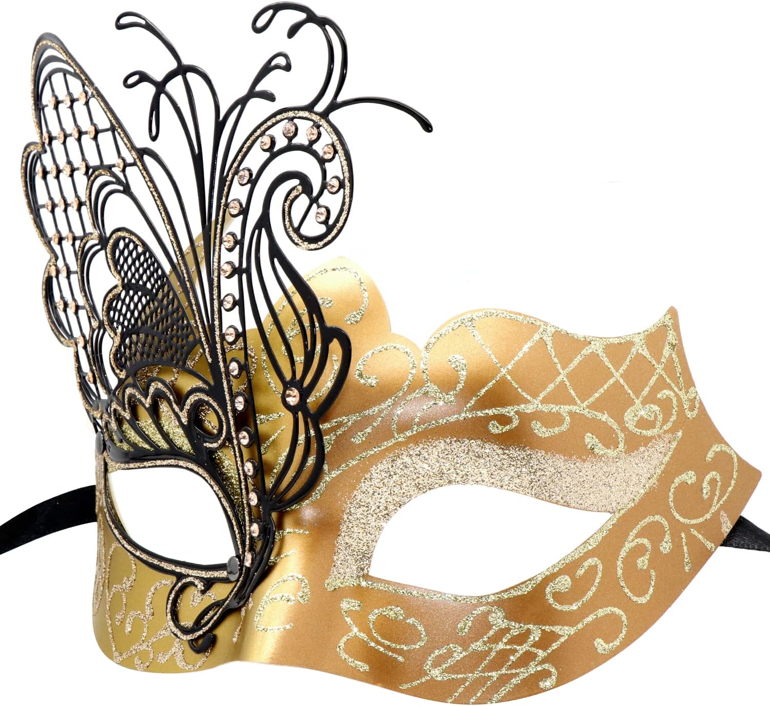 Coddsmz Mysterious Venetian Butterfly Lady Masquerade Halloween Party Mask Evening Prom Ball Mask Bar Costumes Accessory - Image 5
