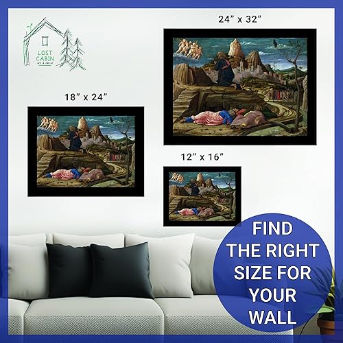 Miniatura 6 de Cabaña perdida La agonía en el jardín de Getsemaní de Andrea Mantegna  Impresión sin marco  Reproducción de pintura de obras de arte finas  Póster