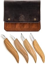 BeaverCraft S56 Wood Carving Whittling Kit - Whittling Knife Kit Premium Wood Carving Knives - Wood Carving Tools Whittling Wood Widdling Kit Wood Carving Set - Wood Carving Kit Wood Carving Knife Set