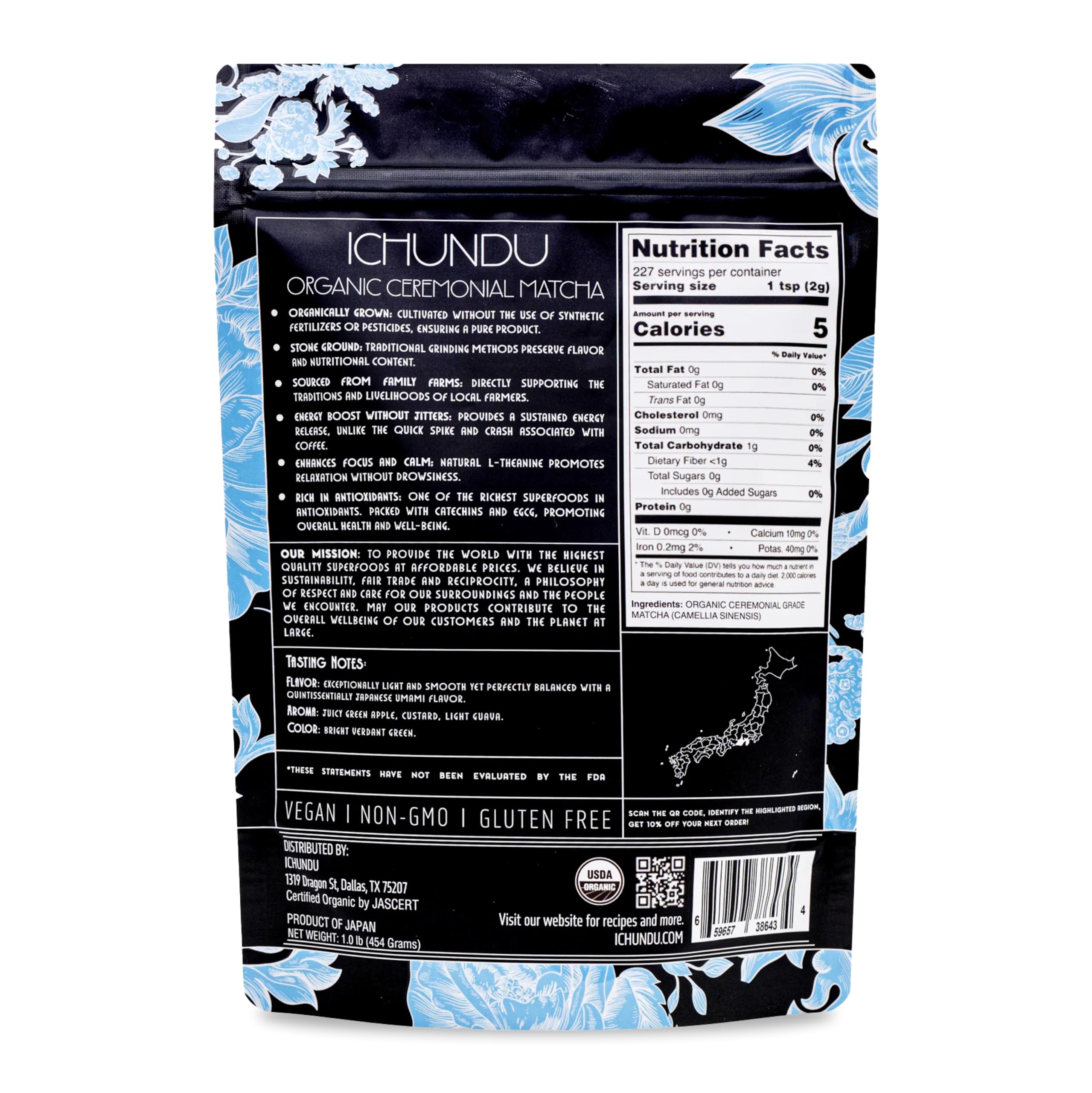 Ichundu - Organic Ceremonial Grade Matcha Powder with Rich Flavor Ideal for Wholesale Clients Sourced with Care 16 — view 2