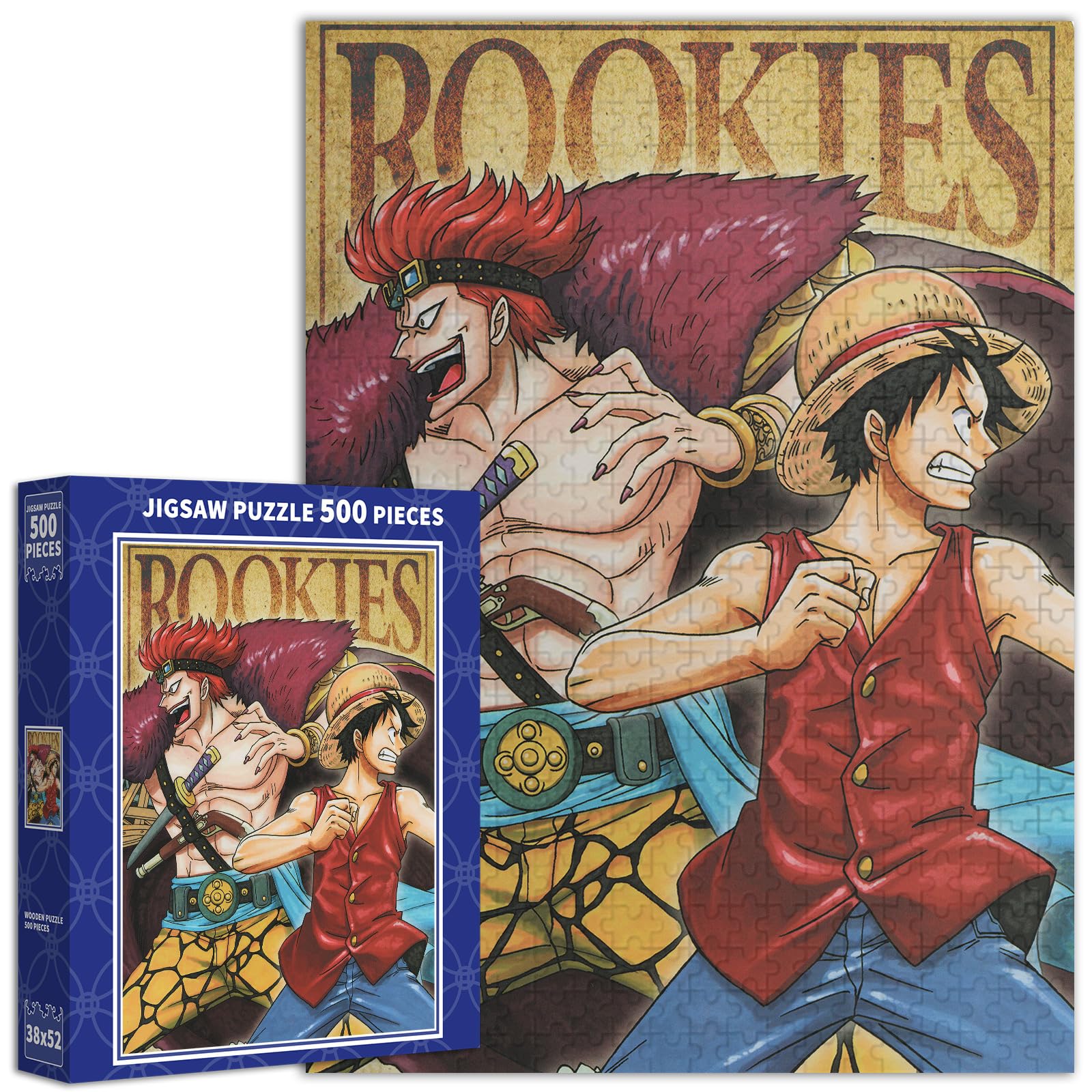 ワンピース ジグソーパズル キャラクターセット Amazon.co.jp: ワンピース ジグソーパズル 500 PCS XHZW013