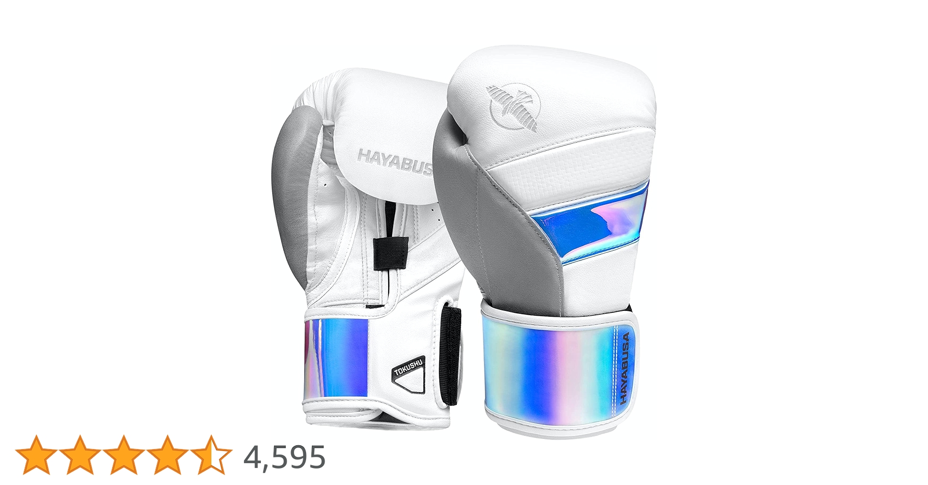 Hayabusa T3ボクシンググローブ 色 ホワイト/イリディセント Hayabusa T3 Boxing Gloves White/Iridescent | FIGHT SHOP
