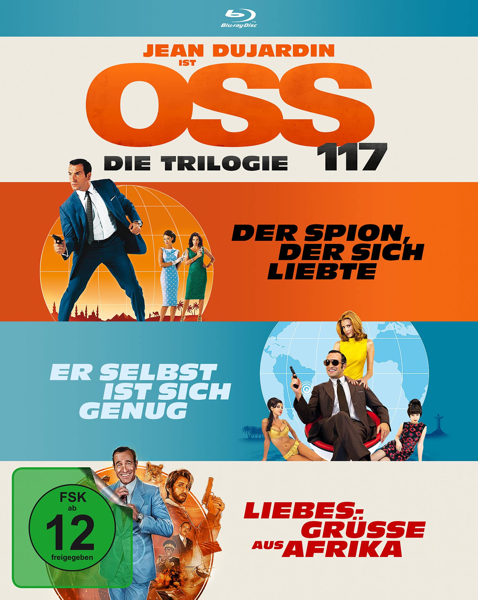 OSS 117 - Die Trilogie [Blu-ray]