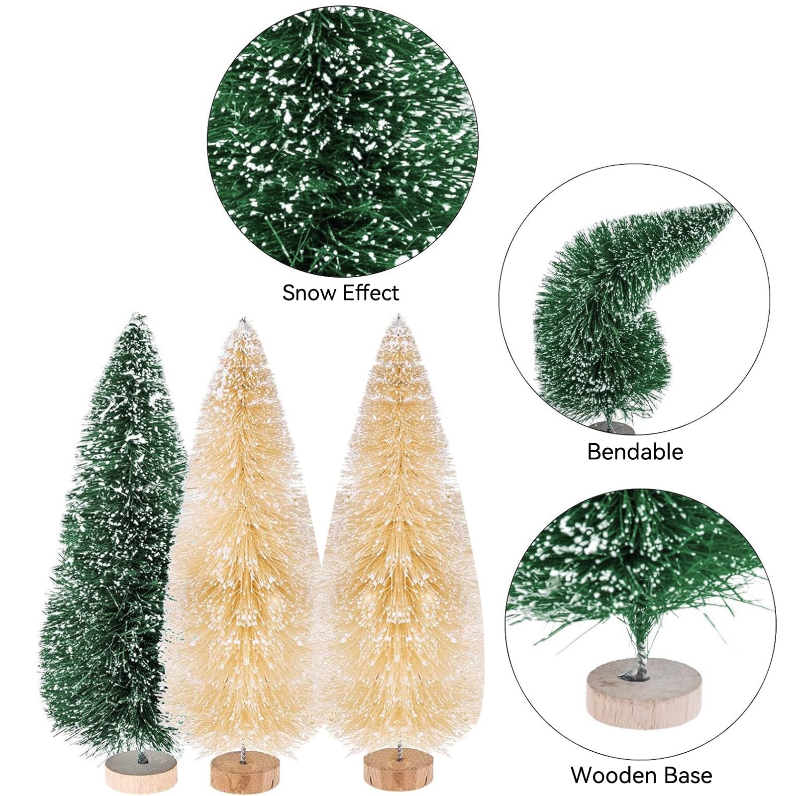 Mini Hobbyset Kabouterdeur - Kerstboom - Foamtastic Crafts