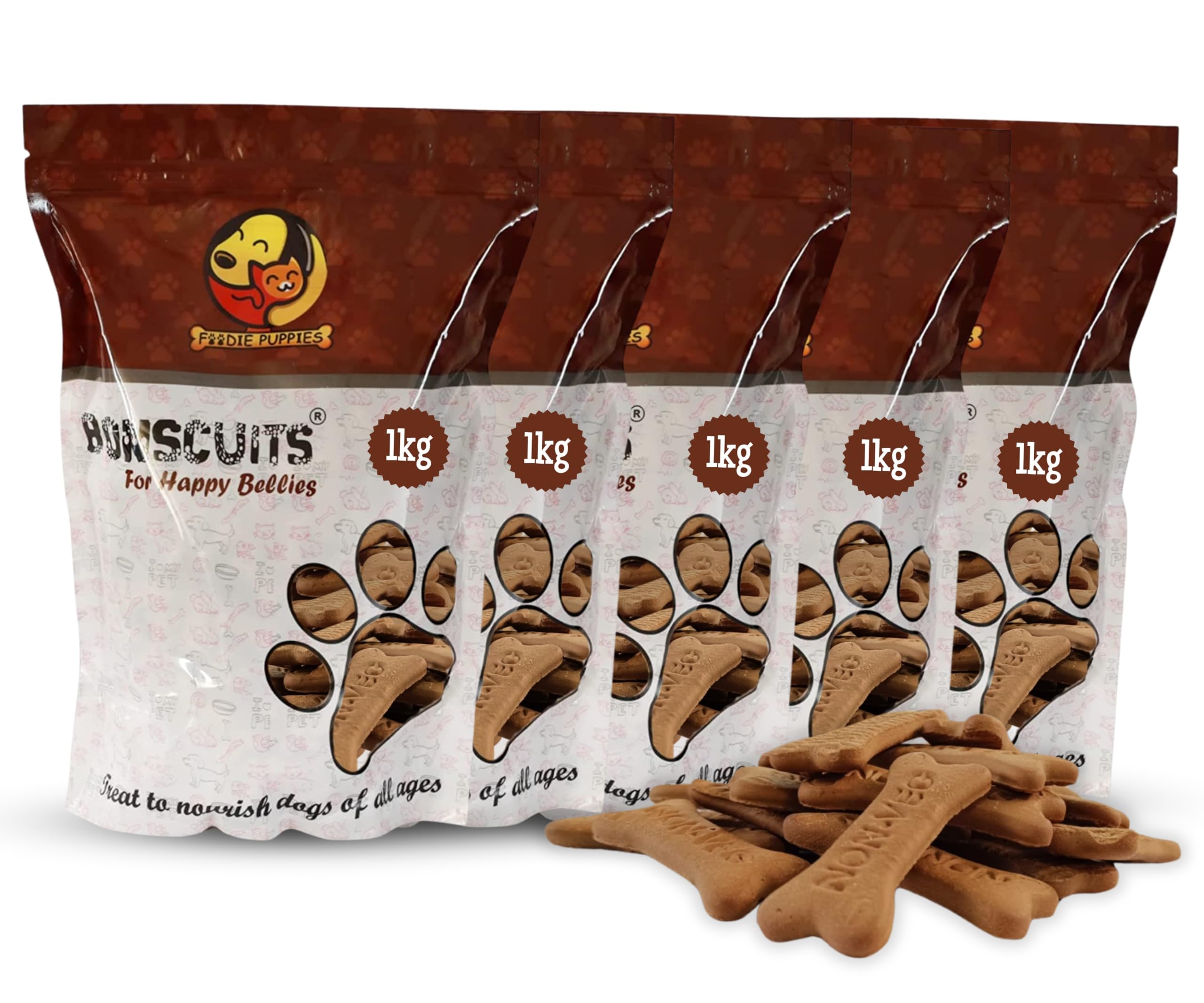 Foodie Puppies Freshly Baked Chicken Flavor Puppy Bone Biscuits for Street Dogs & Puppies - (5kg) Crunchy Texture 100% Natural & Digestible, Enriched with Vitamins & Minerals | Promotes Dental Health (B088QC92FH) Amazon Price History, Amazon Price Tracker