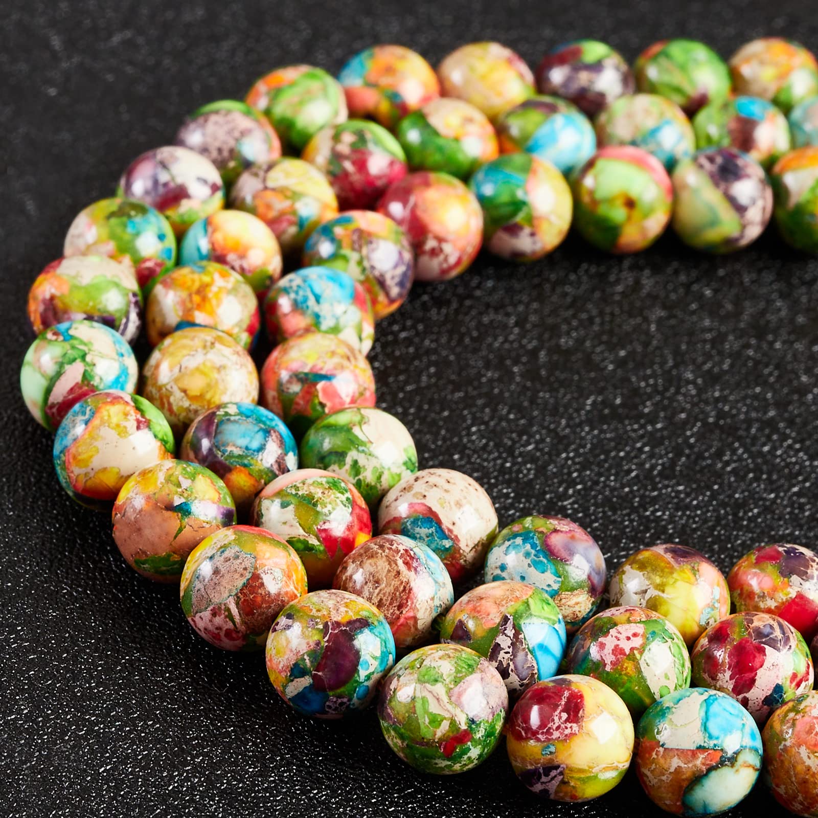 Perline Di Opale Giallo Verde, Perline Rotonde Sciolte Di Pietra Preziosa Naturale Di Grado AAA, 6 Mm, 8 Mm, 10 Mm, 12 Mm, Opzioni Di Lotto All'ingrosso - Italia - Foto 6