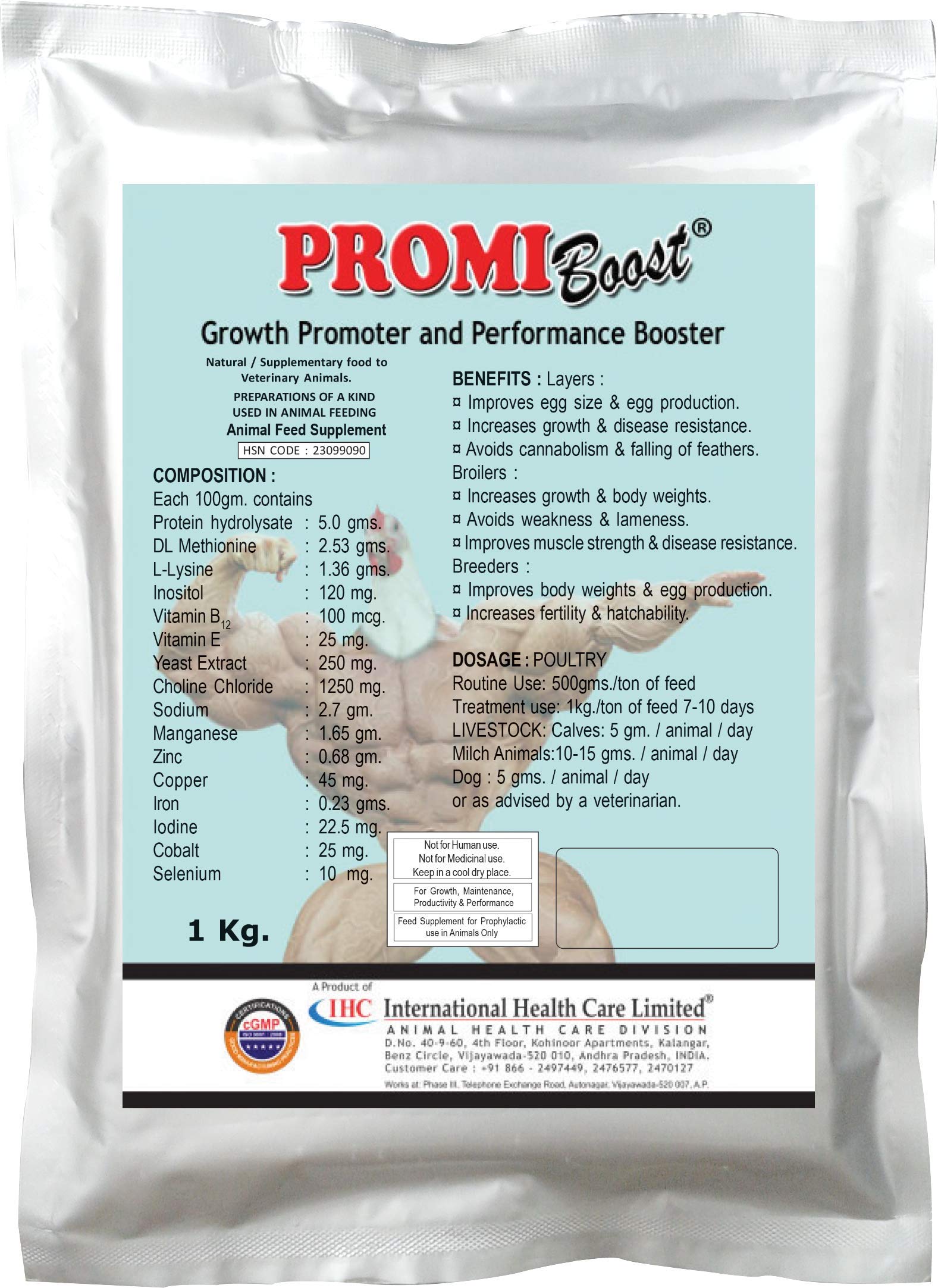PROMI Boost 1KG Growth Promoter & Performance Booster (B08KT14TWS) Amazon Price History, Amazon Price Tracker