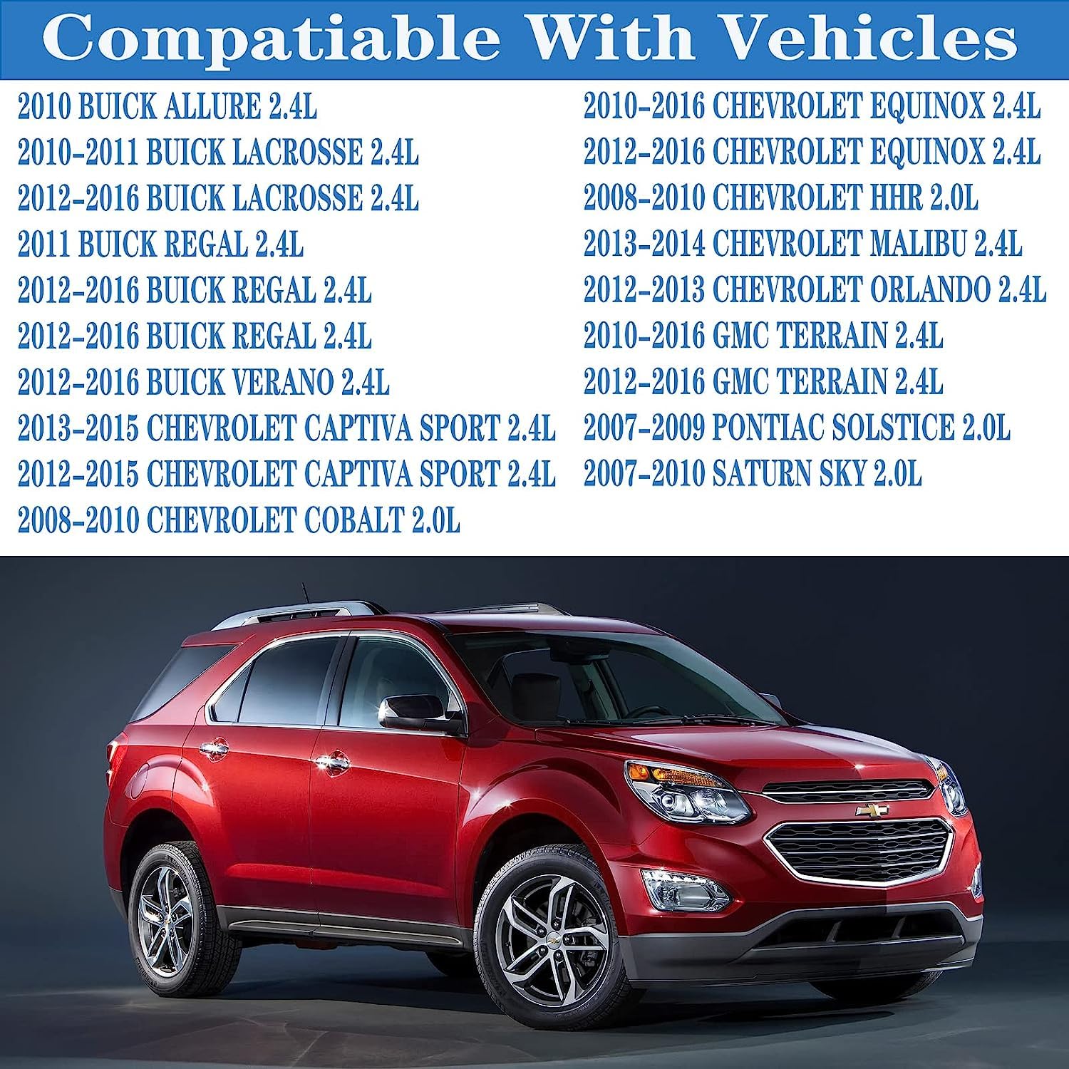 Junta Da Tampa De Válvula VS50778R Para Motores 2.4L - Compatível Com Chevy, Buick, GMC
