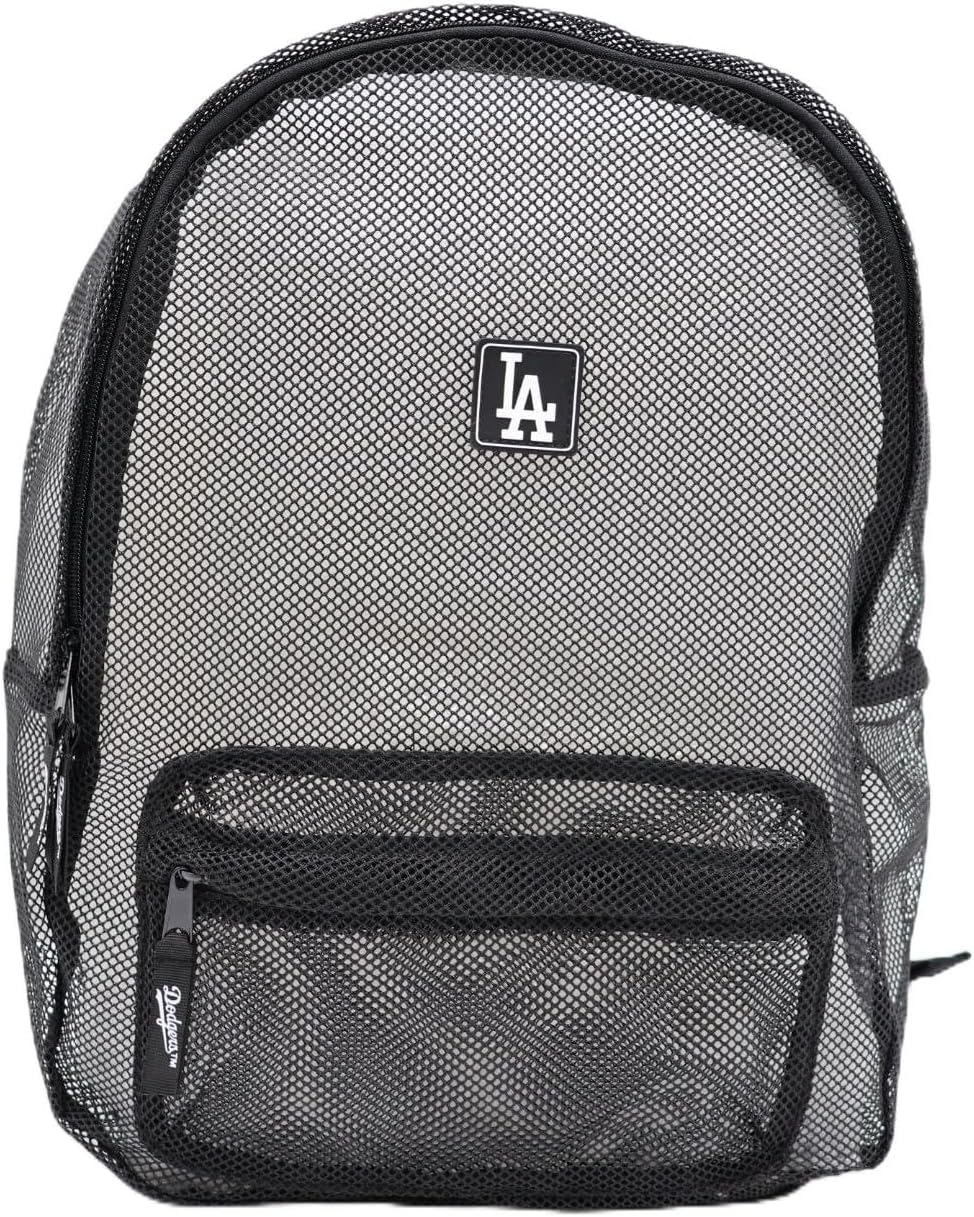 MLB Casual Bag, Dodgers Black, 横31cm 縦40cm マチ15cm