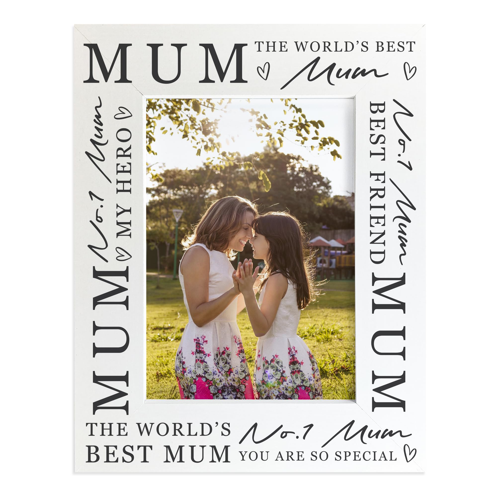 RED OCEAN Mum Gifts Meaningful Gifts For Mum from Daughter Son For Birthday Christmas Mum Present Ideas Mum Photo Frame Decor for Mum