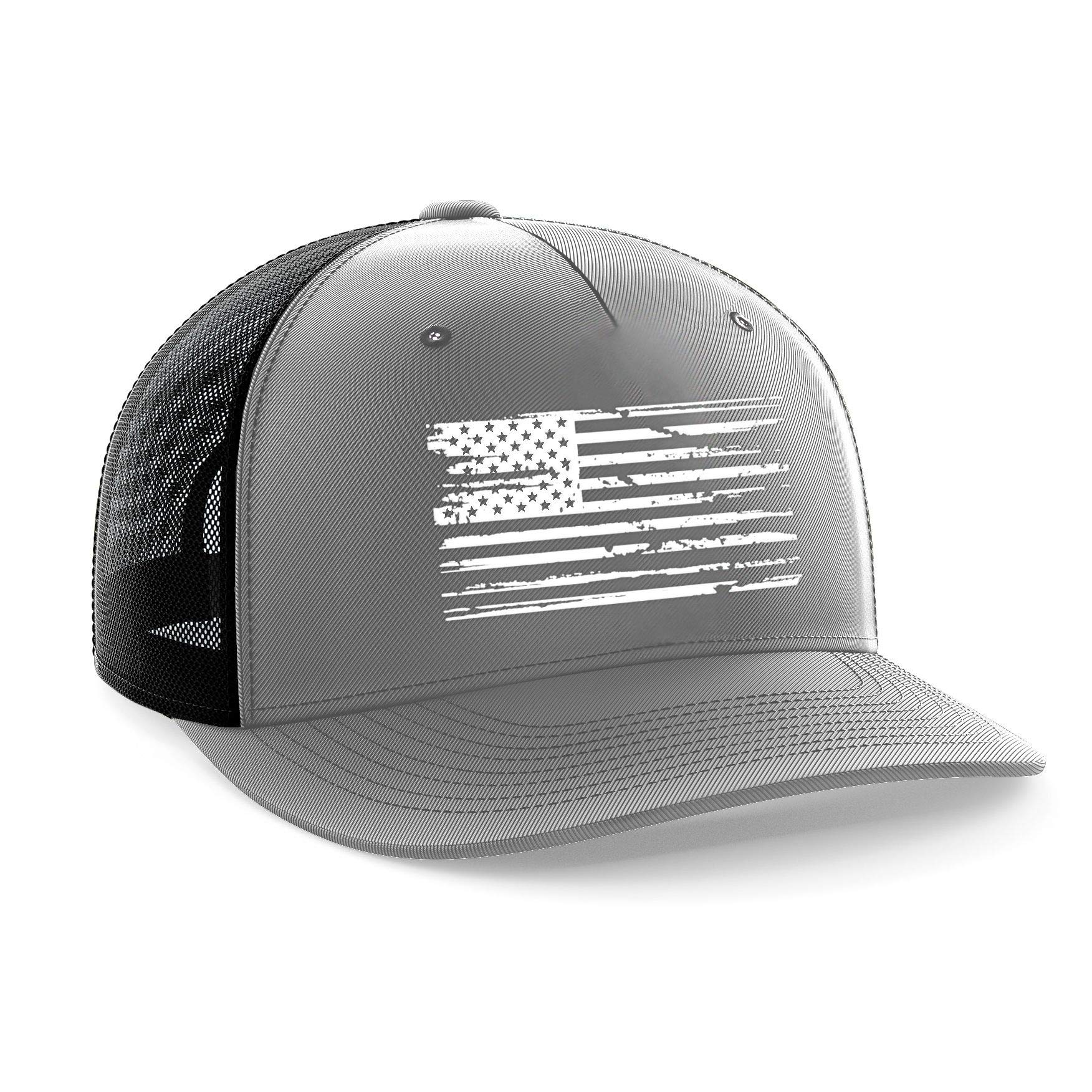 Tactical Pro Supply American Flag Snapback Hat - Embossed Logo American Cap for Men Women Sports Outdoor