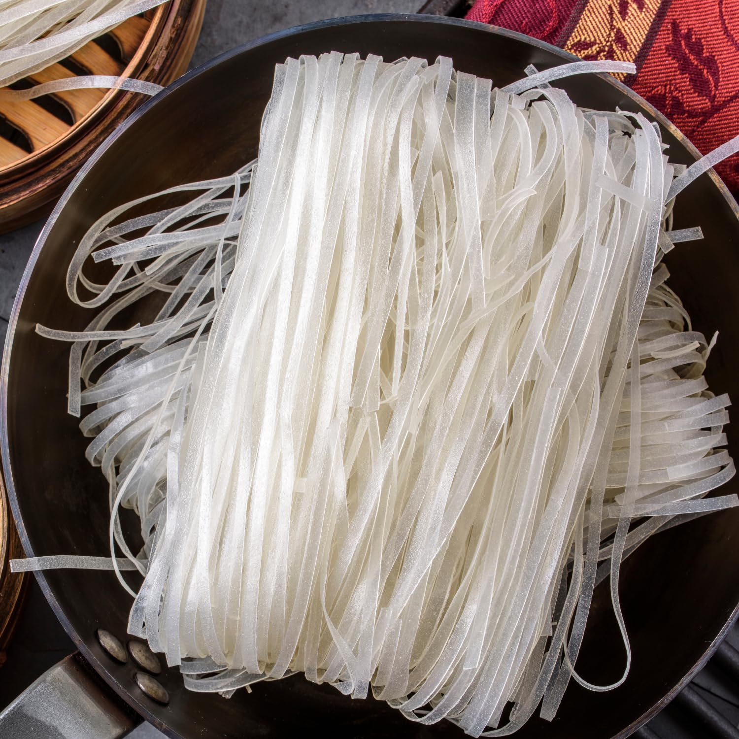 Fideos de arroz en bastones rectos de 10 mm 1 x 400 g