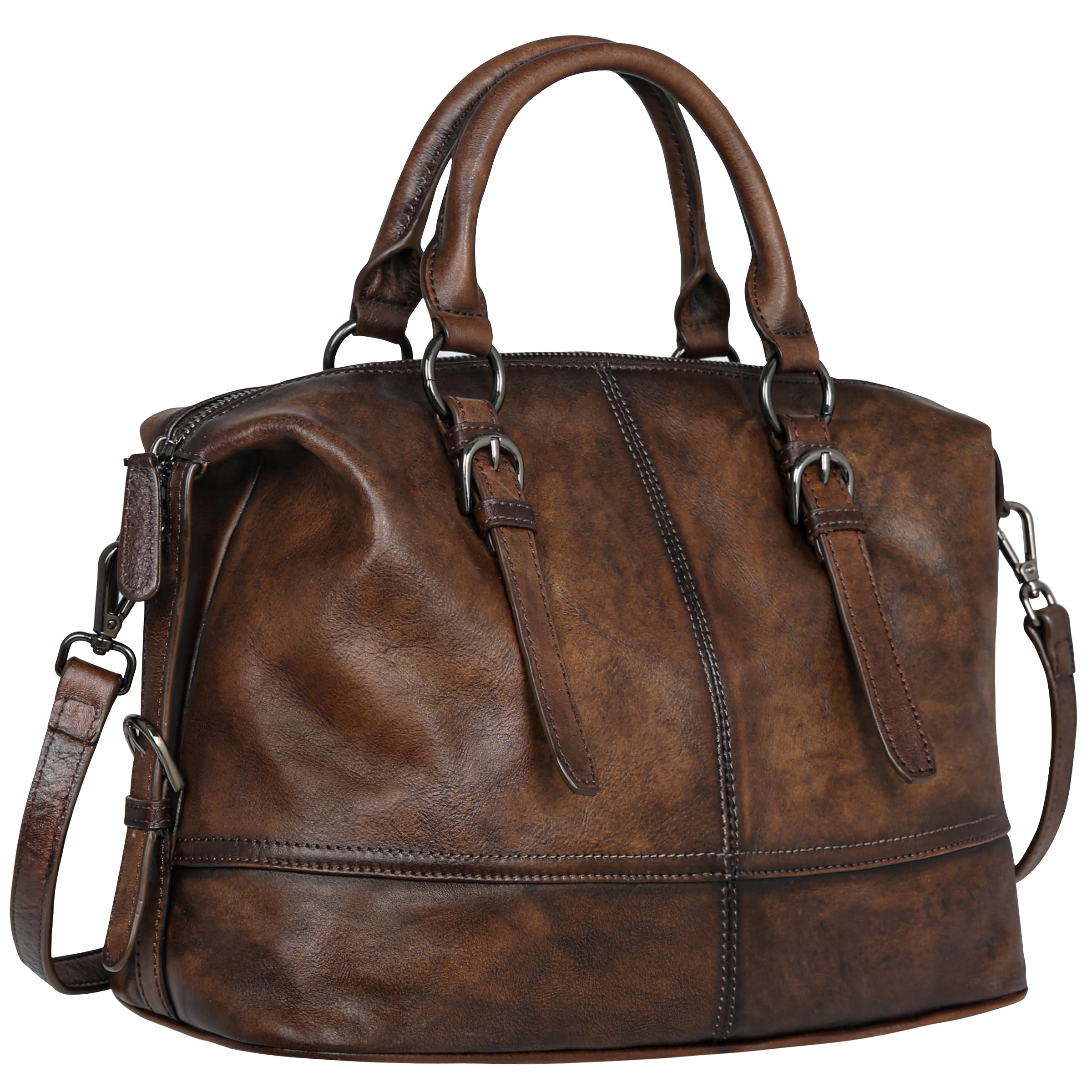 Women's Designer Leather Purses Tote Bag for Work Top Handle Handbag Shoulder Bag Large Capacity Cross Body Bag