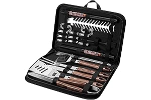 Grill Joy: Elevate Your Grilling Experience with Our 38-Piece Stainless Steel Grill Set