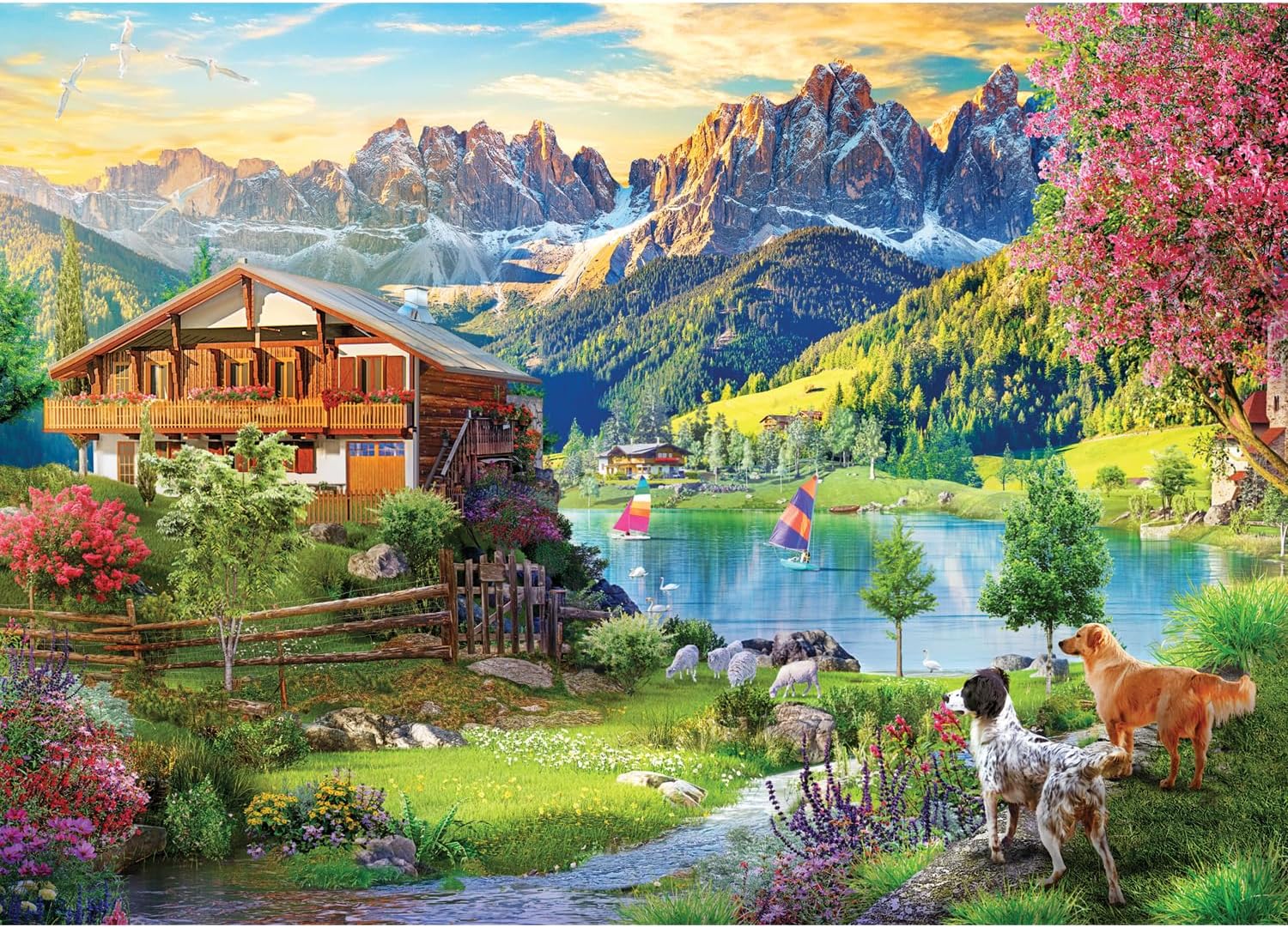 Anatolian Puzzle 3000 pièces : Dolomites