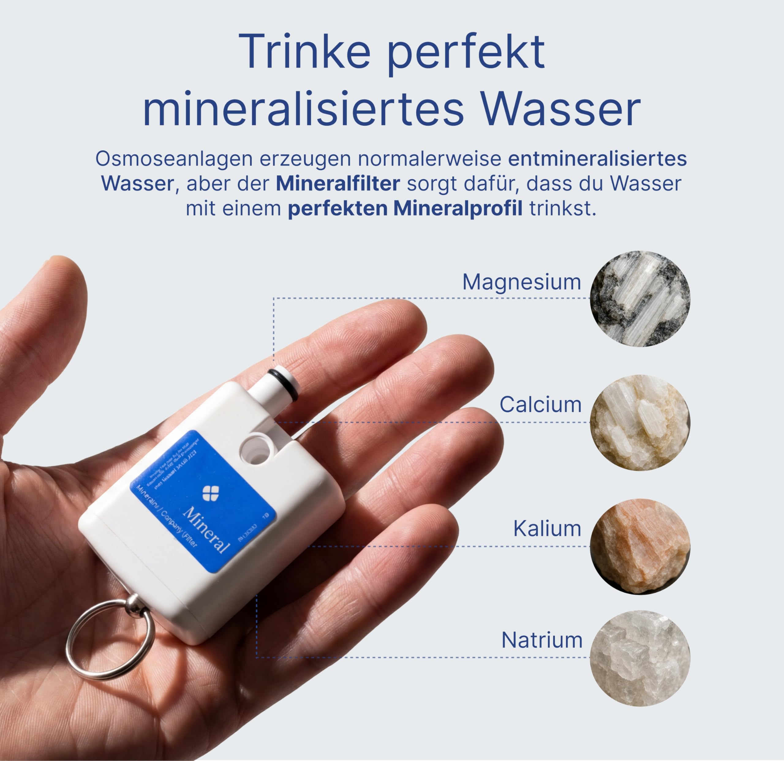 HO3 Home One Auftisch Osmoseanlage für Trinkwasser 4 Temperaturstufen 10 Stufen Wasserausgabe Echtzeit TDS 8 Stufen Filtration Doppel-Luma-UV Wasserfilter Schwarz