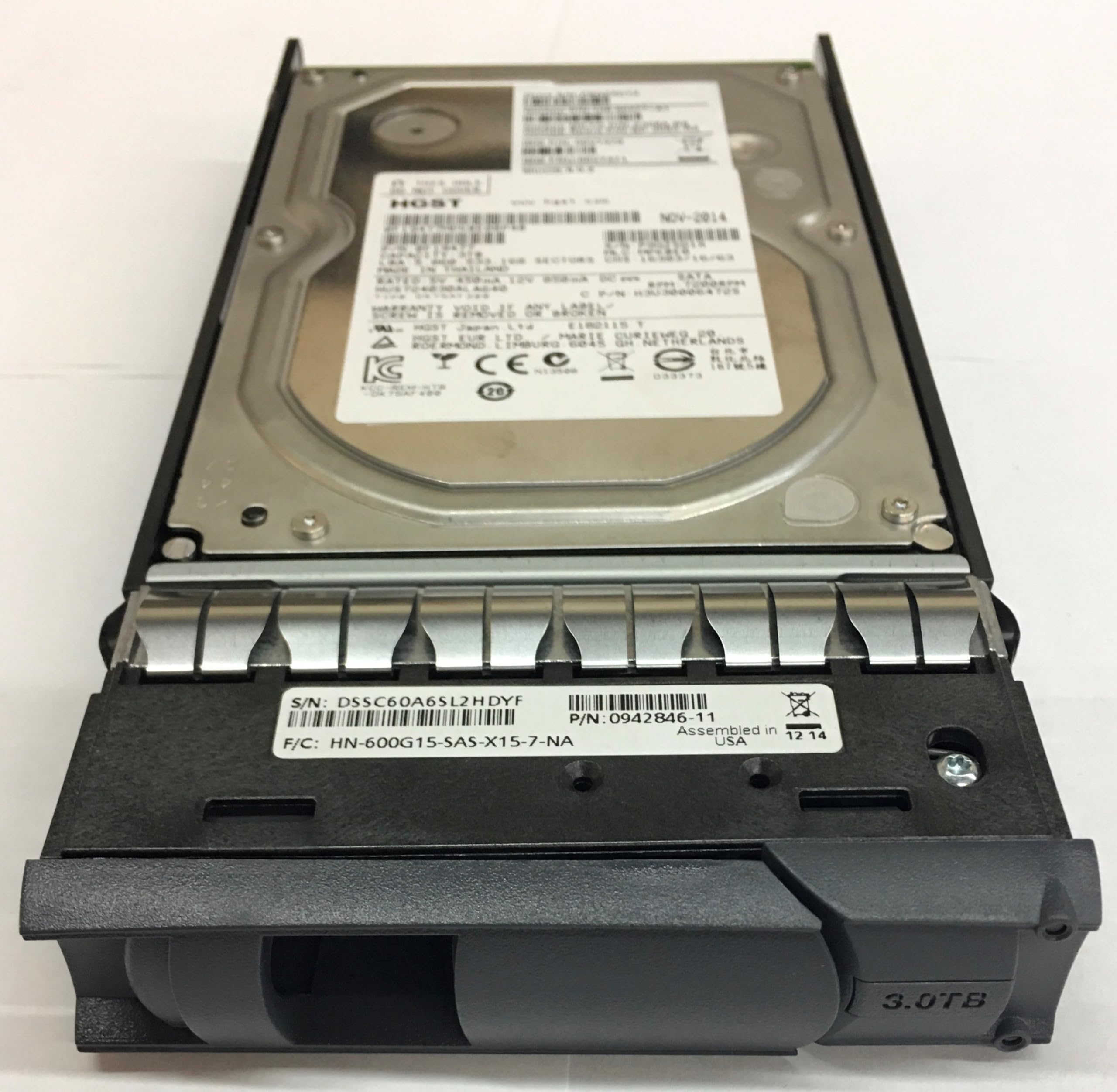 Amazon.com: X308_HMARK03TSSM NetApp ($229 ea.) 3TB, 7200 RPM