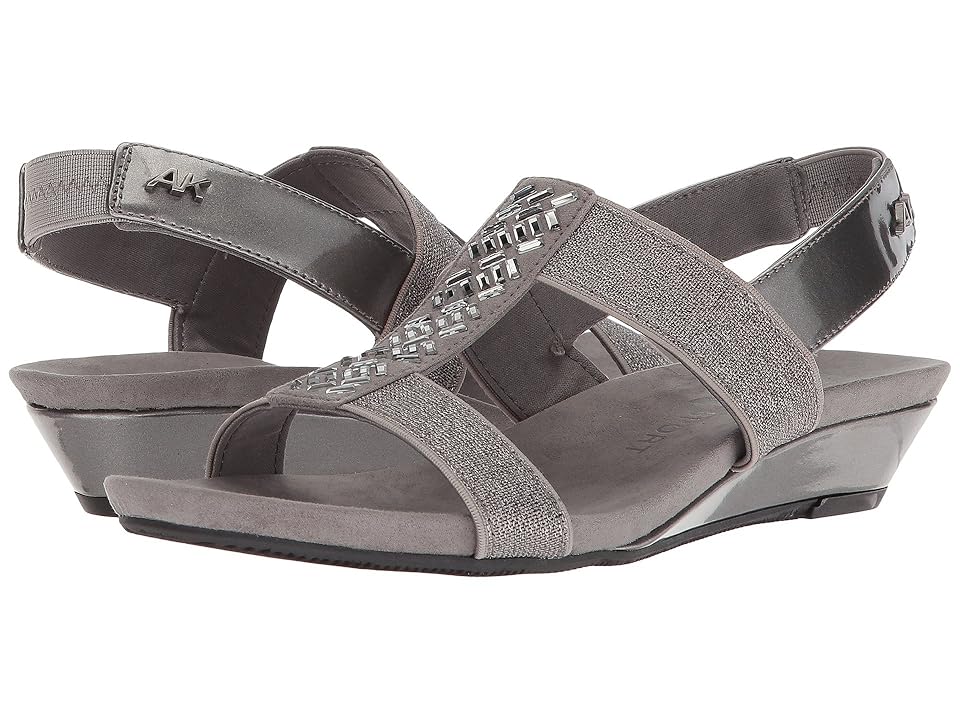

Anne Klein Idolize (Pewter Multi Fabric) Women's Dress Sandals