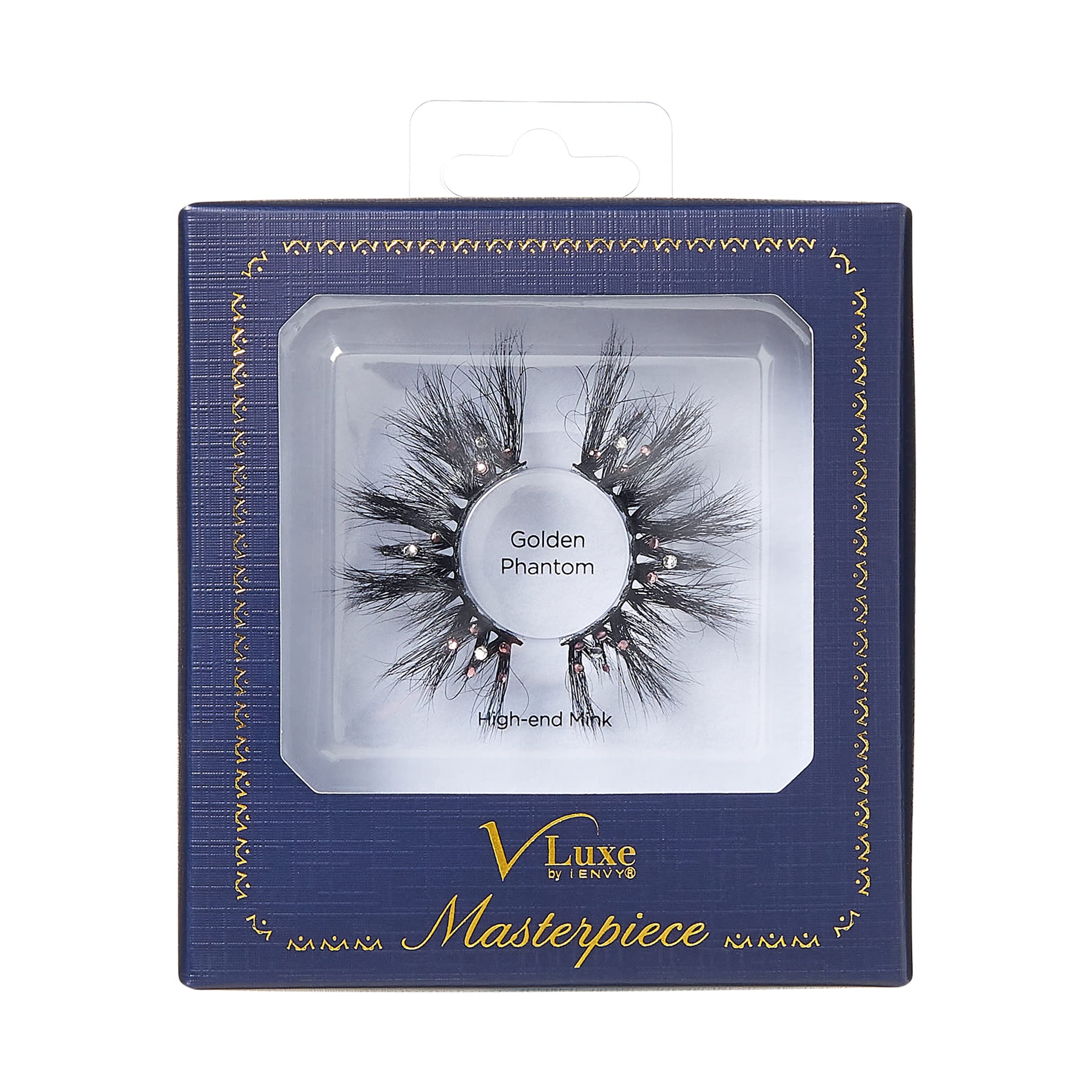 オリジナルスワロフスキー付睫毛Jewelled EyeLash 七色 Amazon.com: Vluxe by iEnvy Lashes with Rhinestones Masterpiece